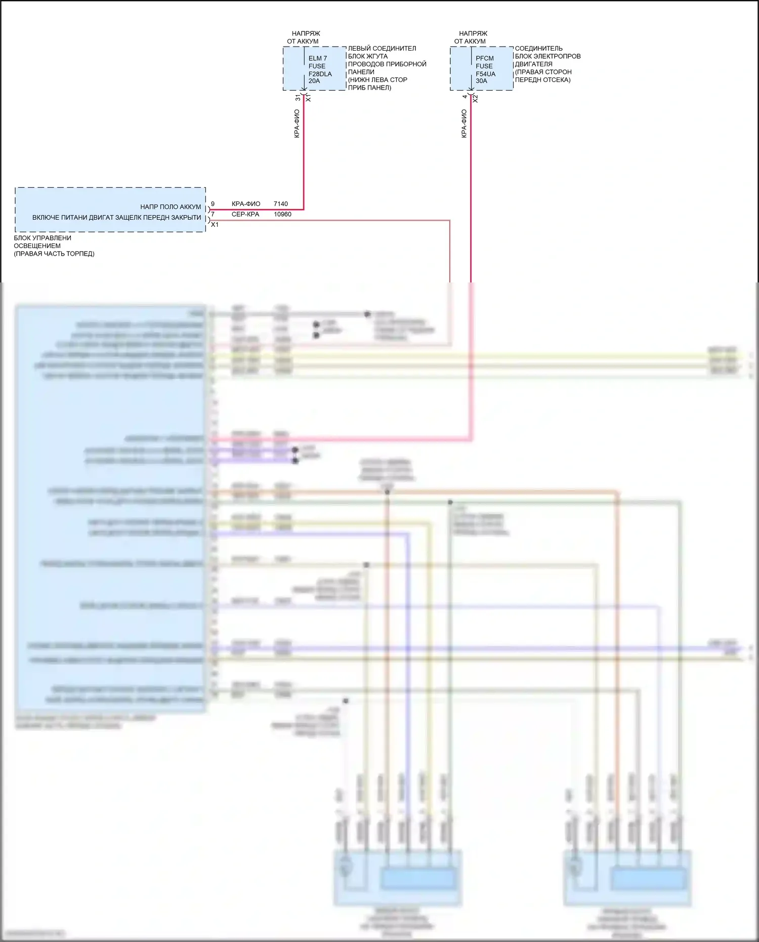 Багажник, задняя дверь, лючок топливного бака — Электросхема разъединения багажника — Электросхема разъединения багажника. GMC Hummer EV I (2021-2024)