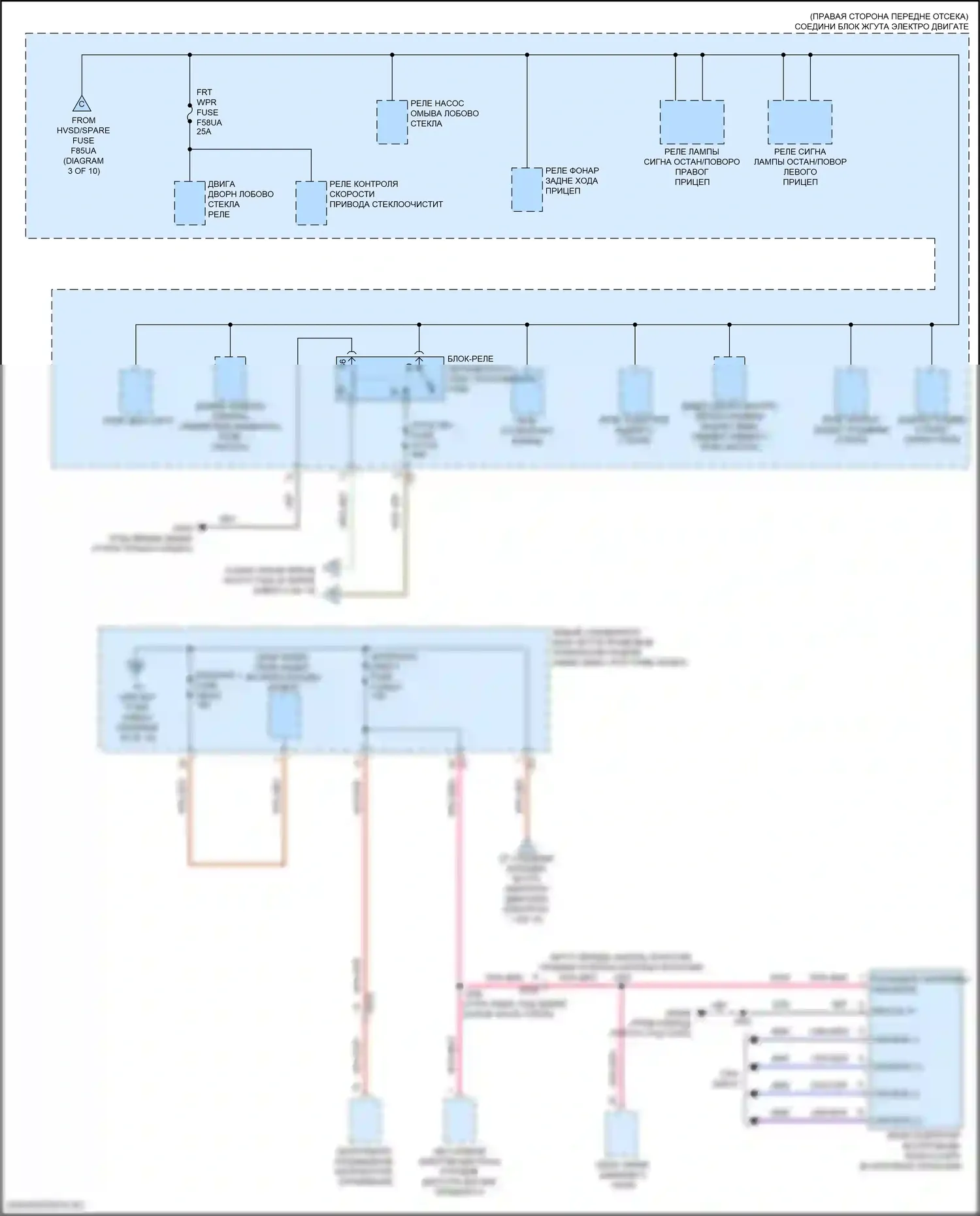 Блок предохранителей и реле — Электросхема блока предохранителей реле — Электросхема блока предохранителей реле (4 из 10). GMC Hummer EV I (2021-2024)