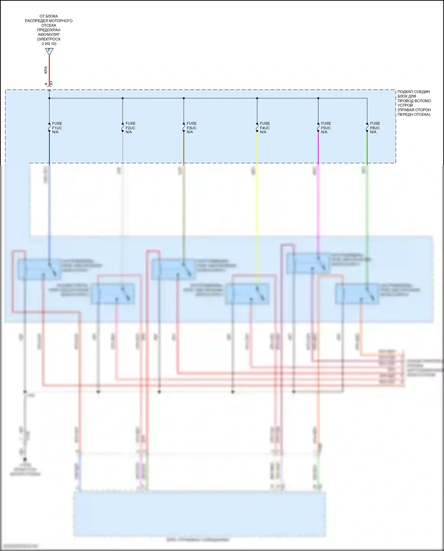 Блок предохранителей и реле — Электросхема блока предохранителей реле — Электросхема блока предохранителей реле (8 из 10). GMC Hummer EV I (2021-2024)