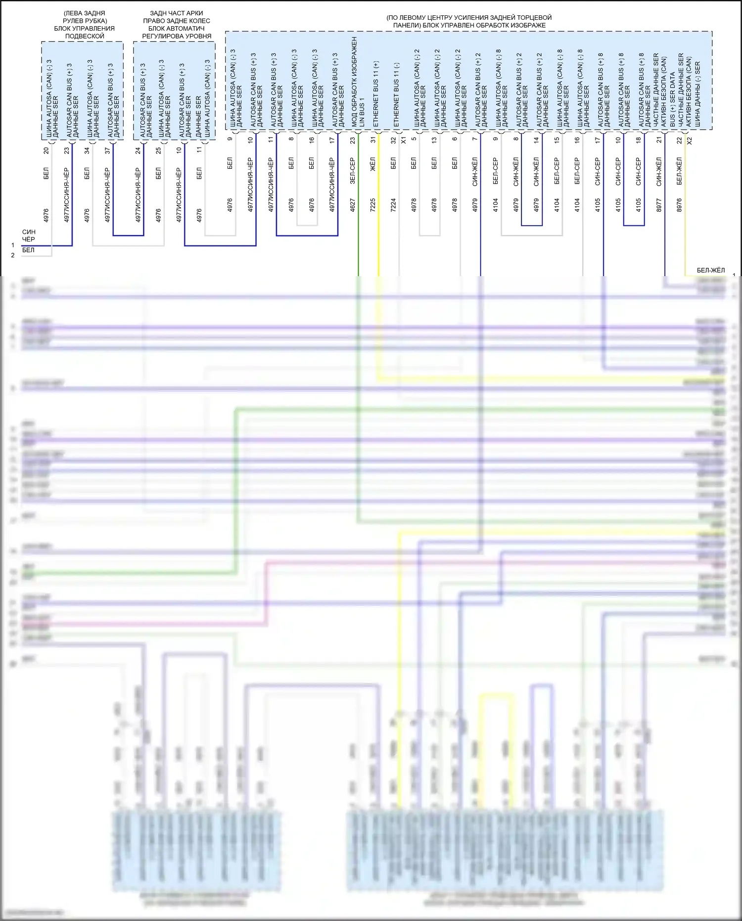 Can шина — Can шина электросхема — Can шина электросхема (3 из 11). GMC Hummer EV I (2021-2024)
