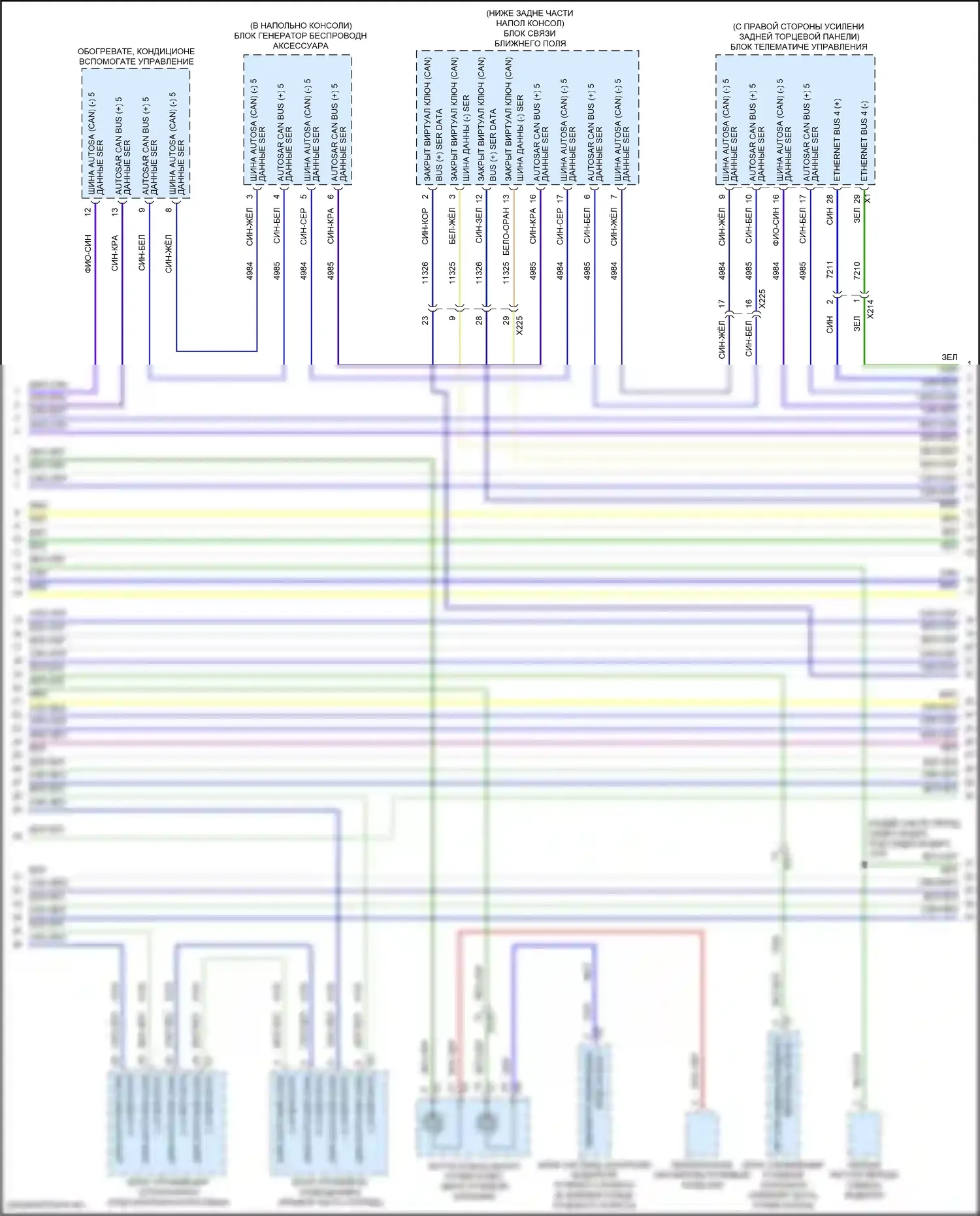Can шина — Can шина электросхема — Can шина электросхема (5 из 11). GMC Hummer EV I (2021-2024)