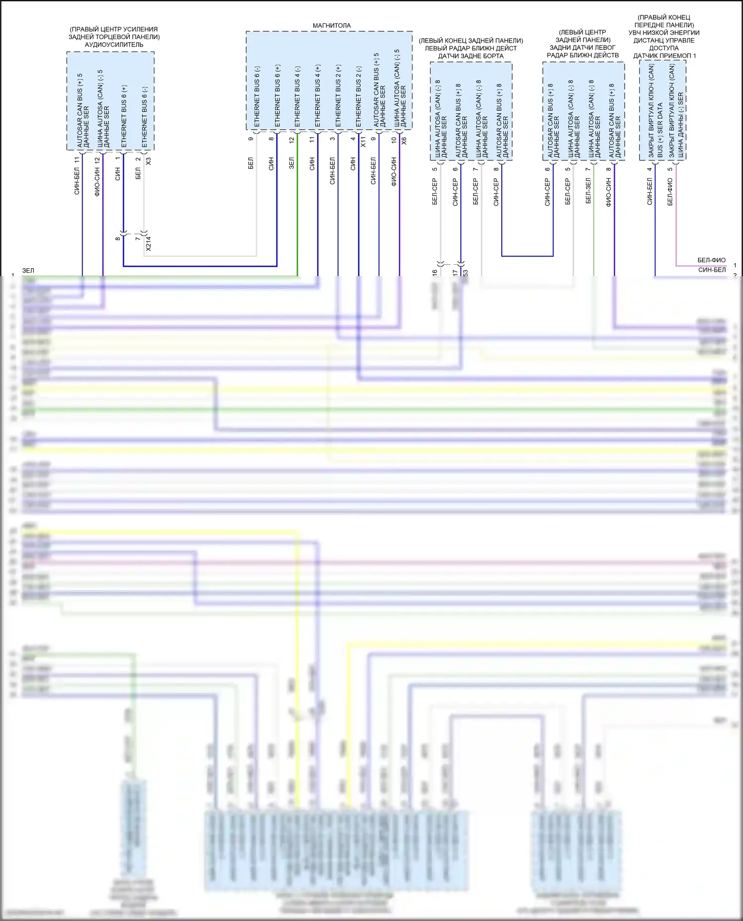 Can шина — Can шина электросхема — Can шина электросхема (6 из 11). GMC Hummer EV I (2021-2024)