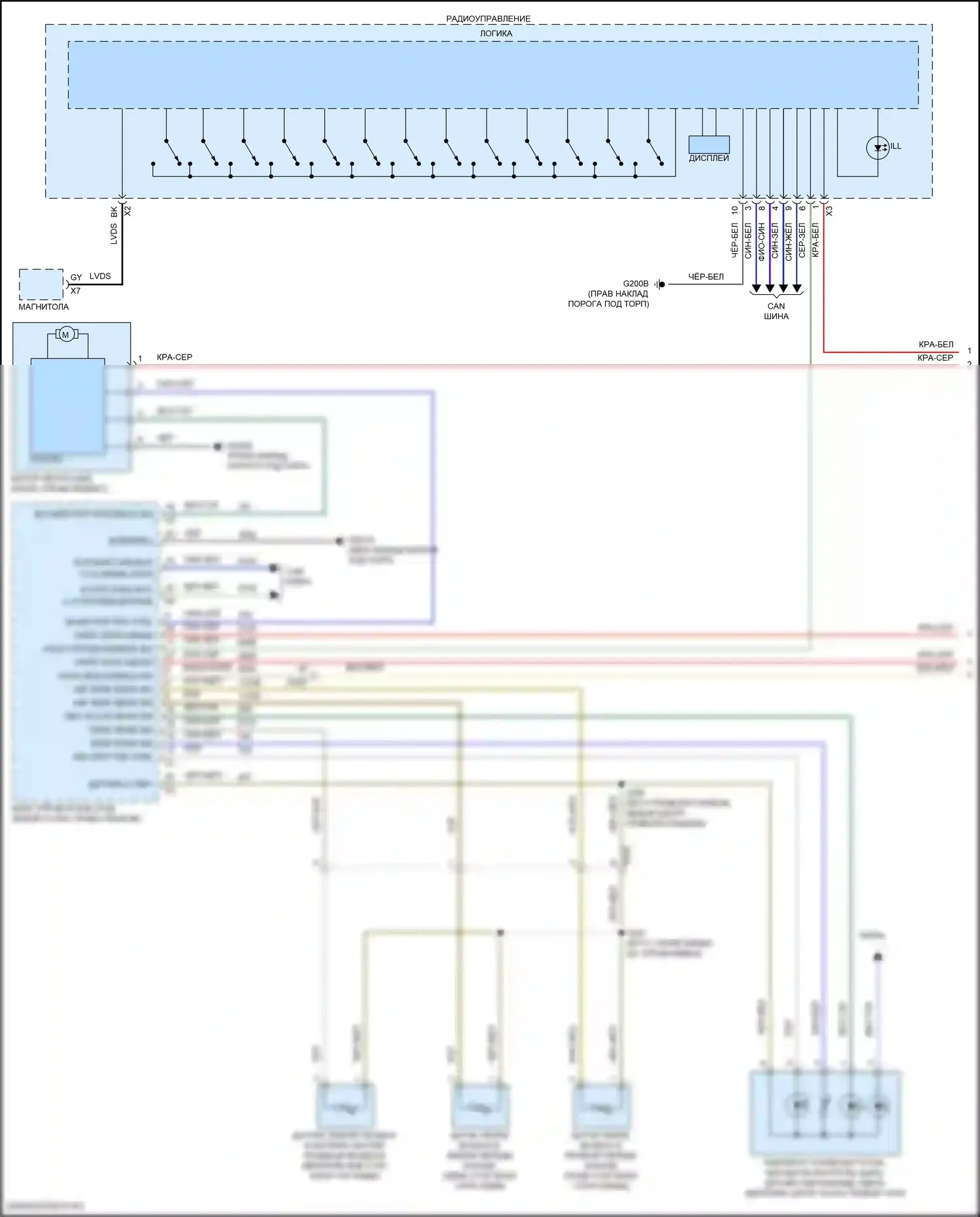 Кондиционирование воздуха — Электросхема кондиционера — Электросхема кондиционера (1 из 6). GMC Hummer EV I (2021-2024)