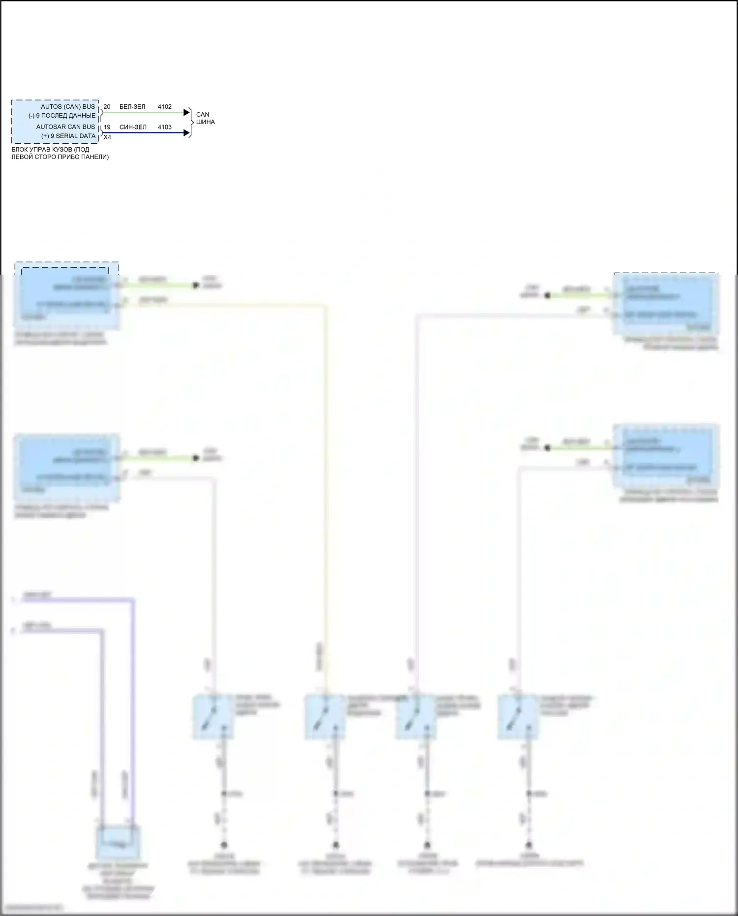 Приборная панель — Электросхема приборной панели — Электросхема приборной панели (2 из 2). GMC Hummer EV I (2021-2024)