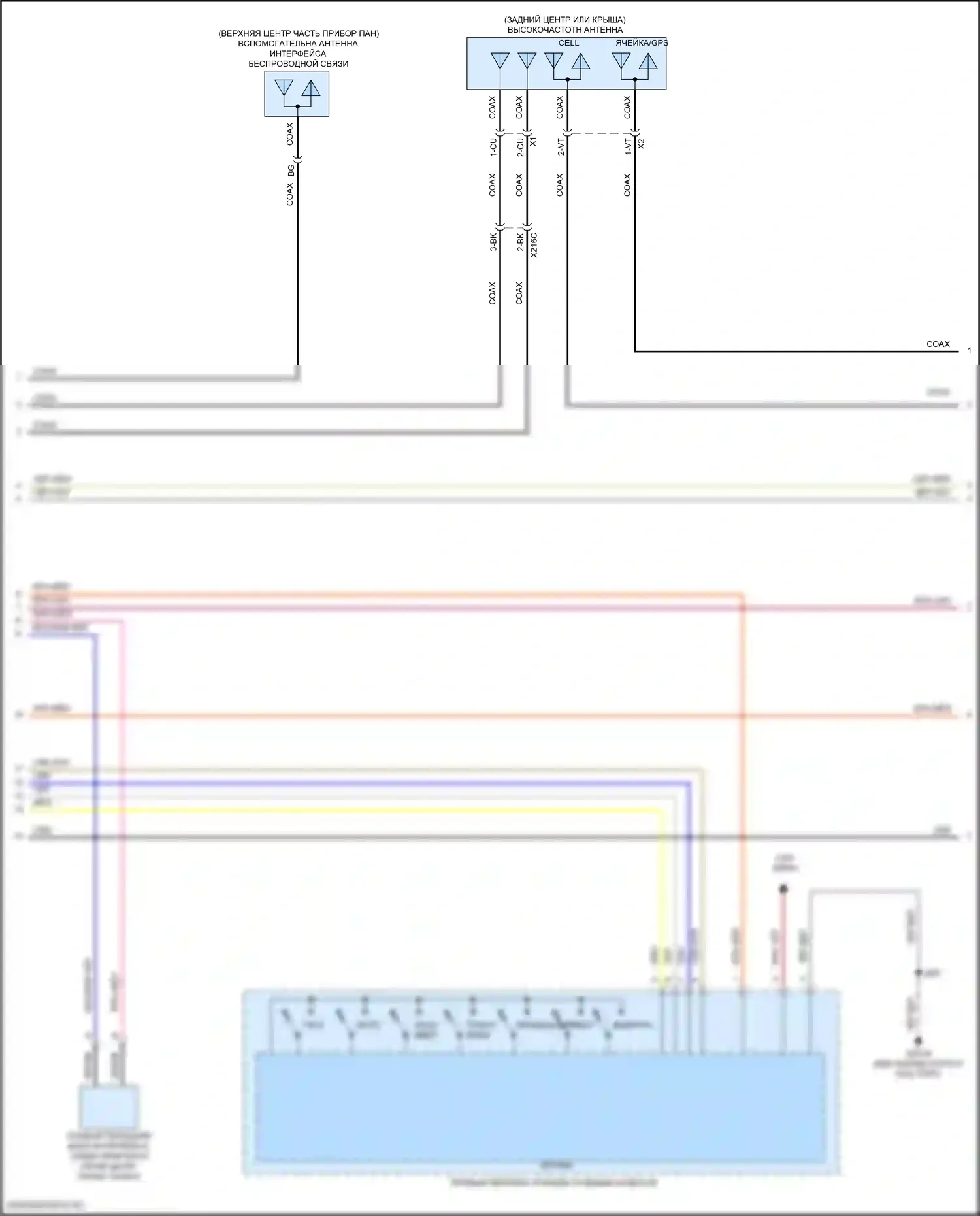 Системы помощи водителю — Электросхема навигации — Электросхема навигации (2 из 5). GMC Hummer EV I (2021-2024)