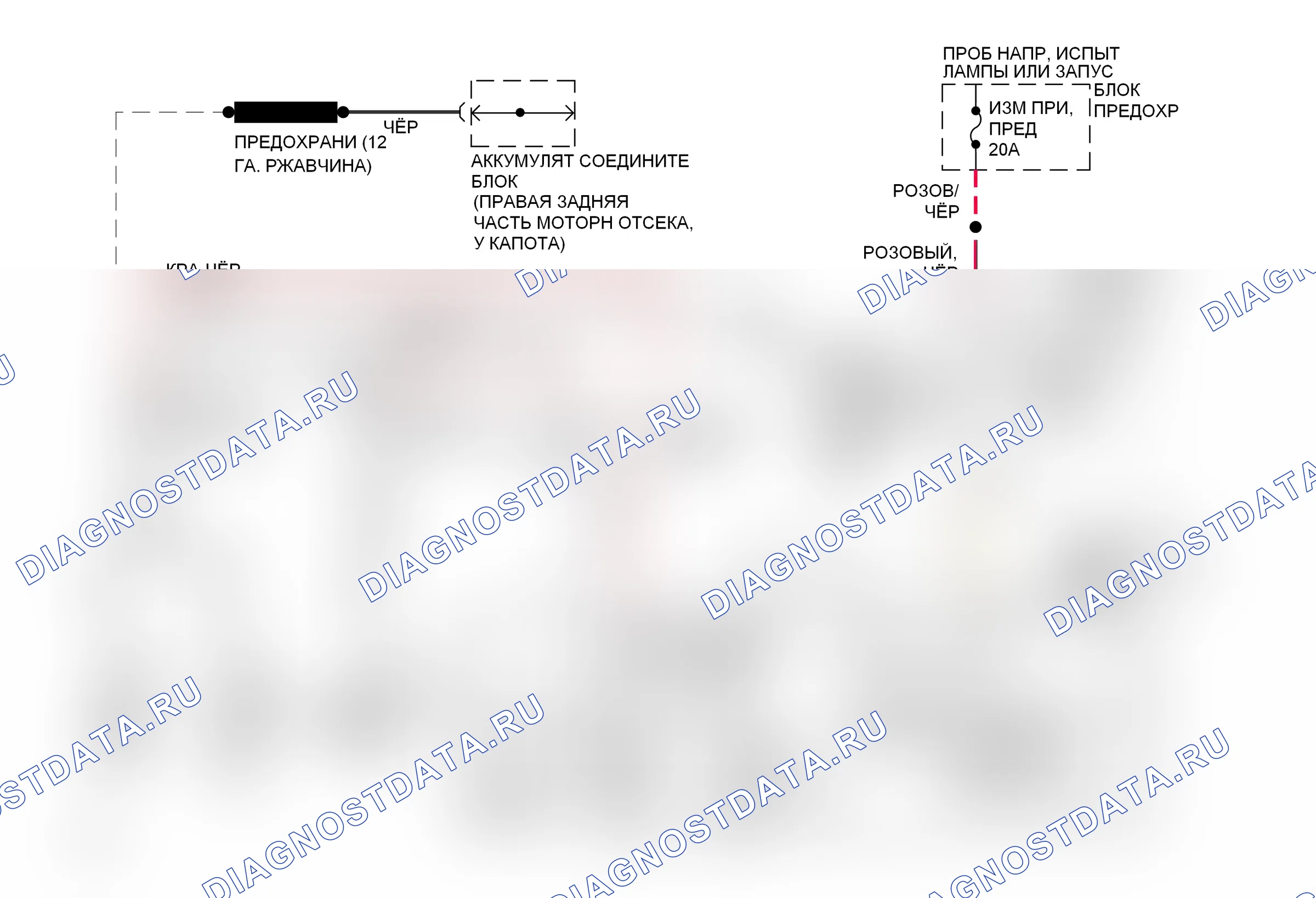 Стартер/генератор 6,5л — 6,5л (VIN S), электросхема генератора — 6,5л (VIN S), электросхема генератора. GMC Pickup C1500  (1985-1999)