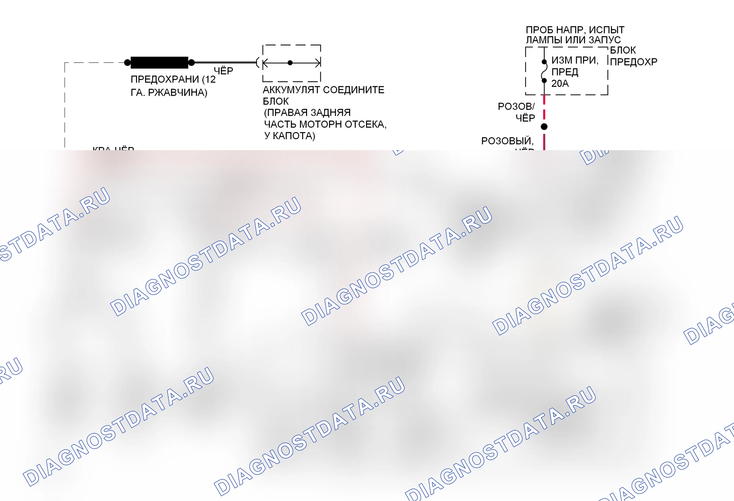 Стартер/генератор 5.0л — 5,0л (VIN H), электросхема генератора — 5,0л (VIN H), электросхема генератора. GMC Pickup C2500  (1985-2000)