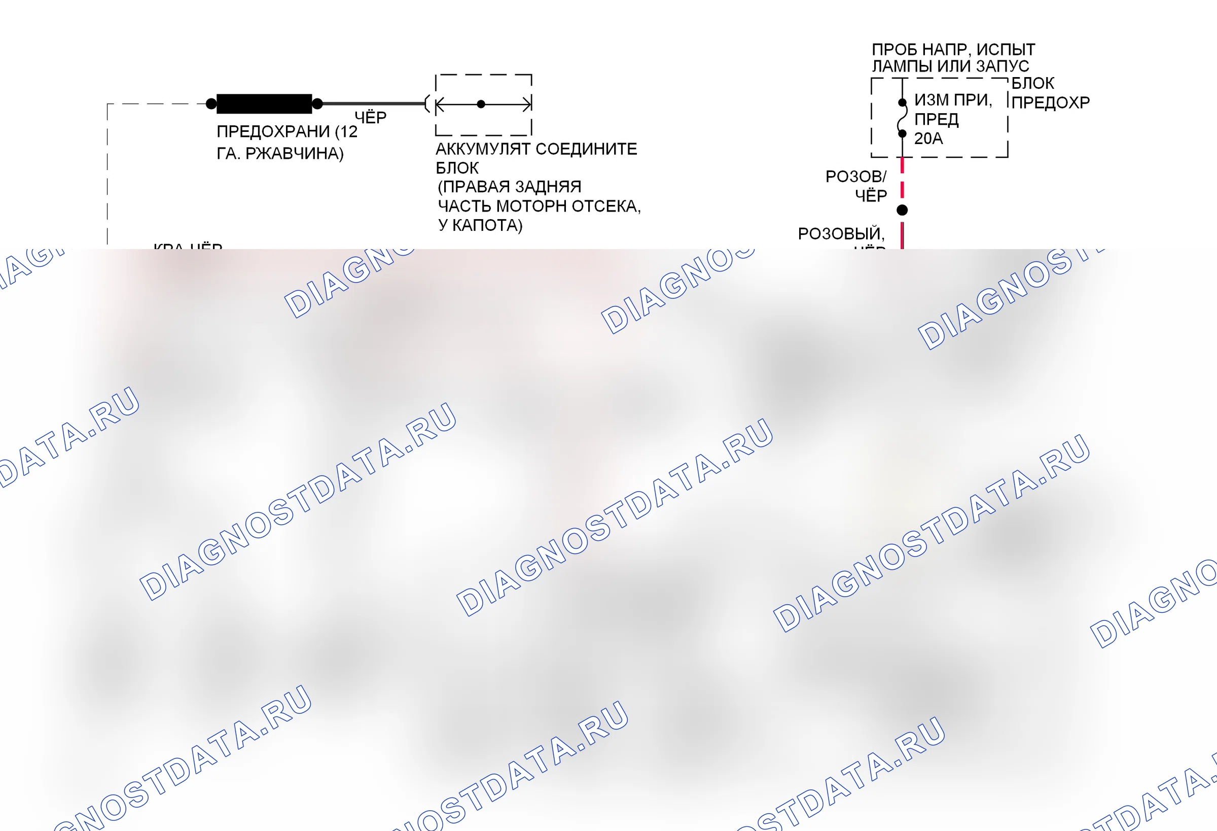 Стартер/генератор 6,5л — 6,5л (VIN S), электросхема генератора — 6,5л (VIN S), электросхема генератора. GMC Pickup K2500  (1985-2000)