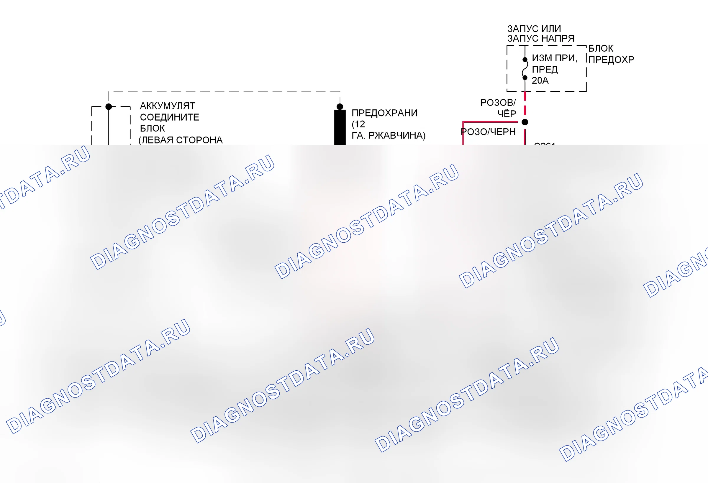 Стартер/генератор 5.0л — 5,0л (VIN H), электросхема генератора — 5,0л (VIN H), электросхема генератора. GMC Rally Camper Special G3500  (1985-1996)