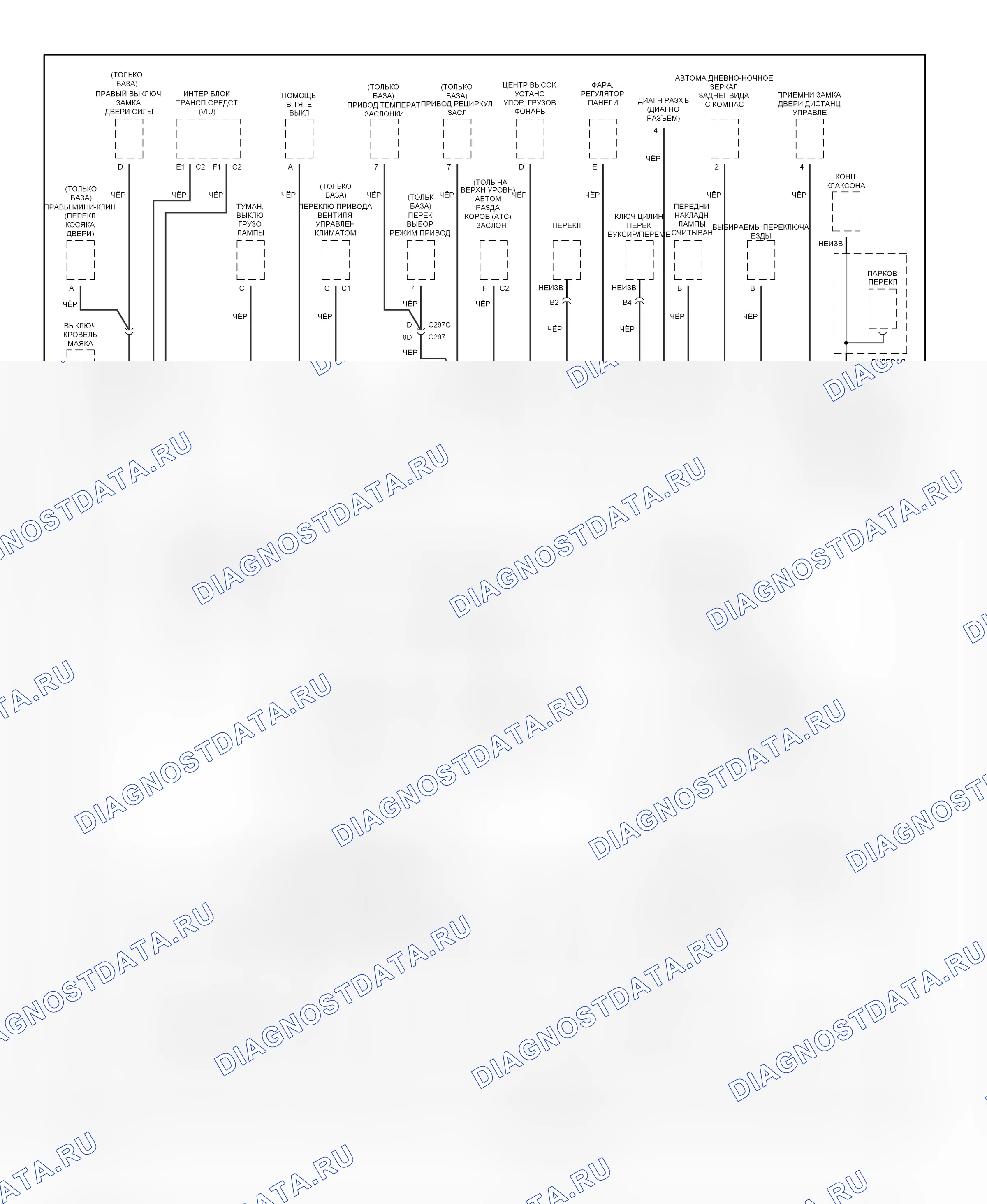 Распределение массы — Схема массы — Схема массы (2 из 3). GMC Sierra 1500  (2000-2012)
