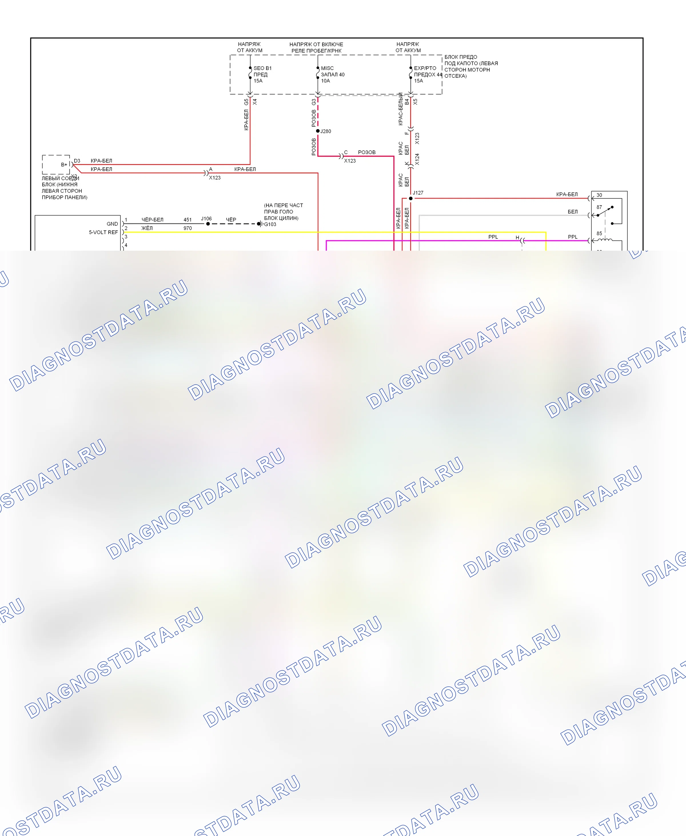 Коробка передач 6.6L VIN L — 6,6л VIN L, pto электросхема — 6,6л VIN L, pto электросхема. GMC Sierra 2500 HD  (2011-2012)