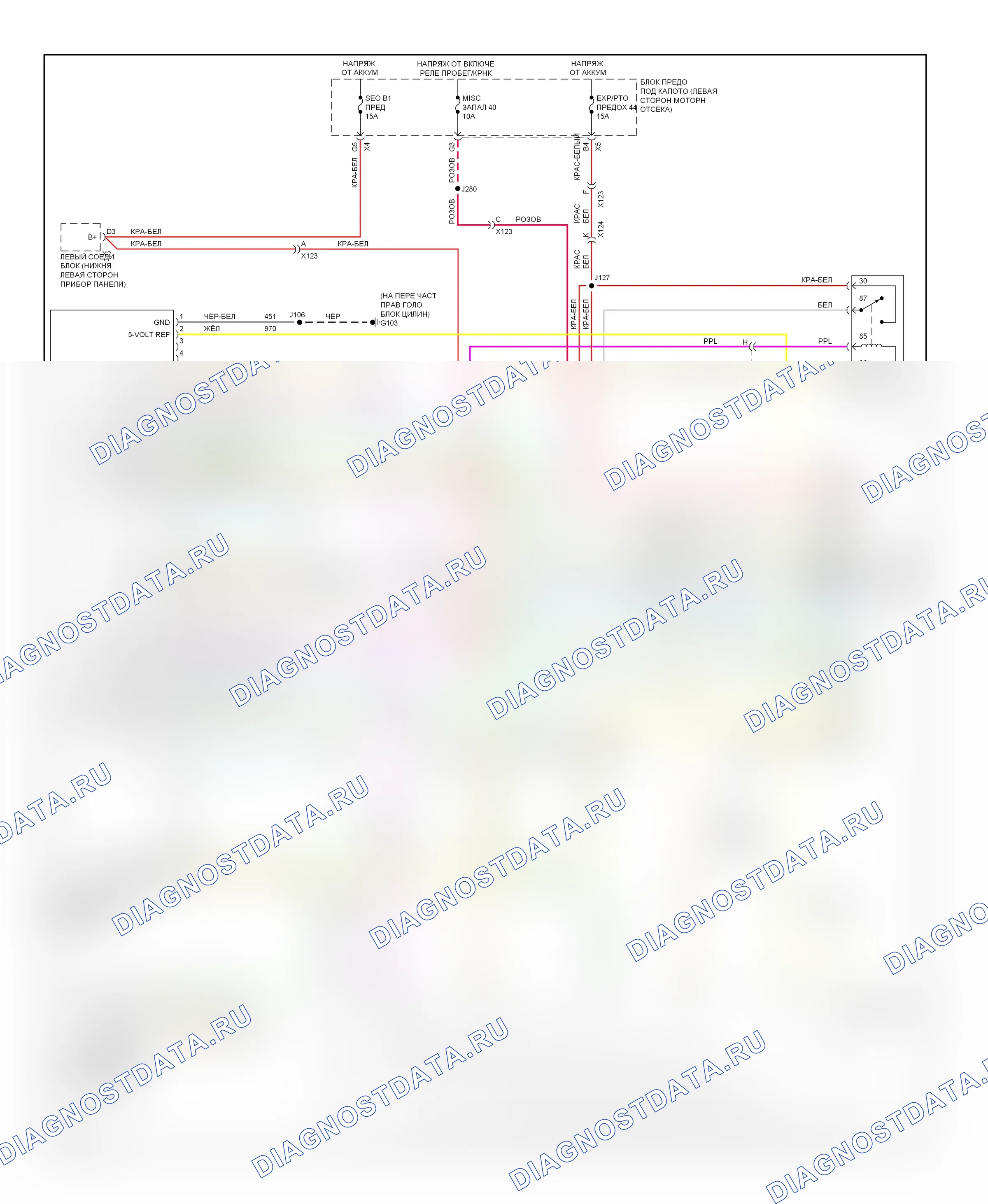 Коробка передач 6.6L VIN L — 6,6л VIN L, pto электросхема — 6,6л VIN L, pto электросхема. GMC Sierra 3500 HD  (2011-2012)