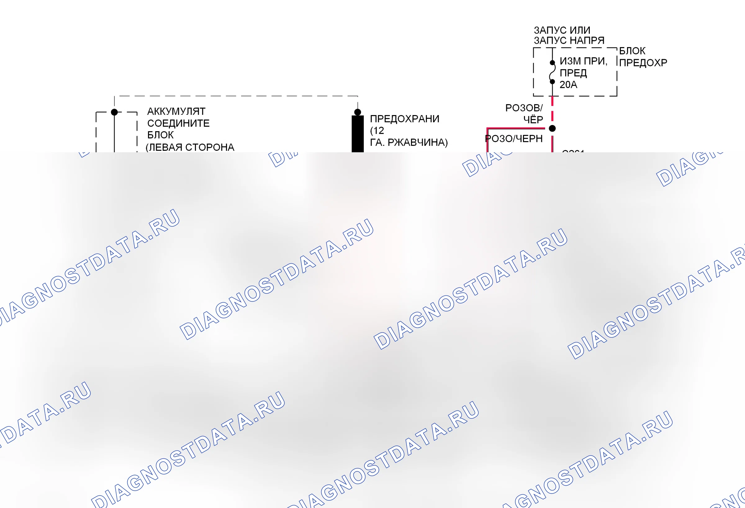 Стартер/генератор 5.0л — 5,0л (VIN H), электросхема генератора — 5,0л (VIN H), электросхема генератора. GMC Vandura G3500  (1985-1996)