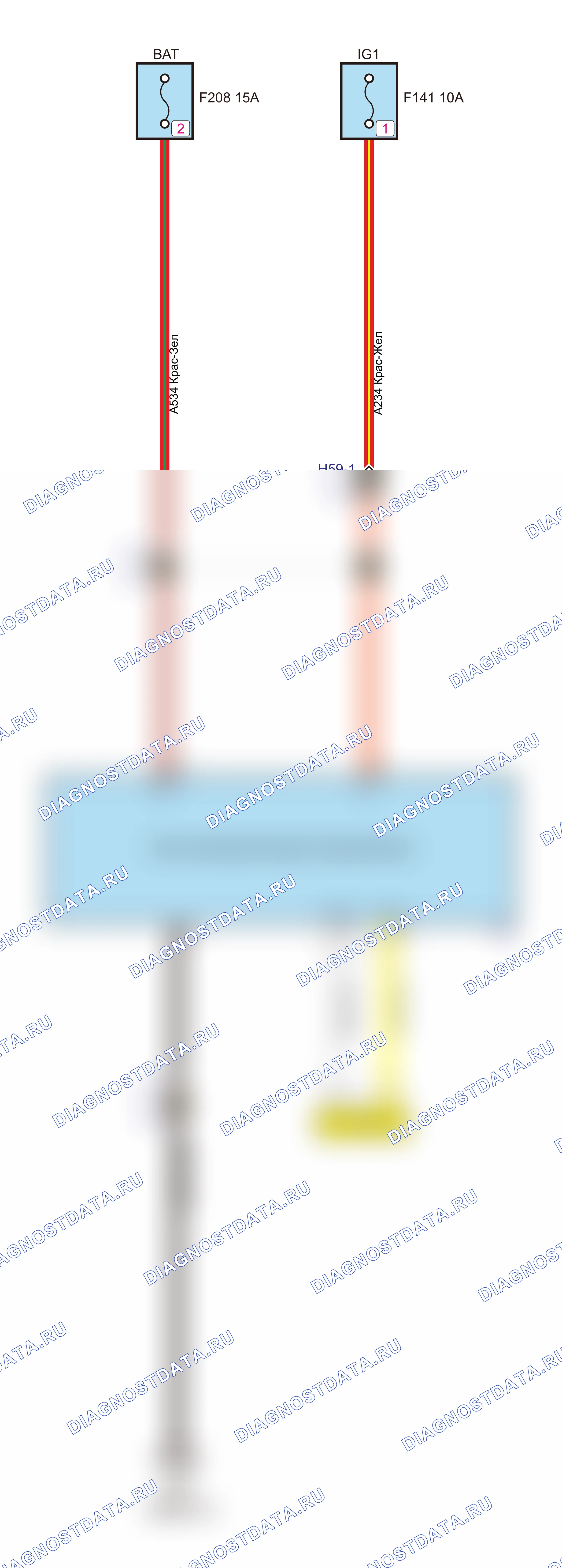 Коробка передач — Электросхема коробки передач (GW4C20B+8AT) — Электросхема коробки передач (GW4C20B+8AT), Схема 1 из 2. Great-Wall Poer Commercial I (2019-2026)