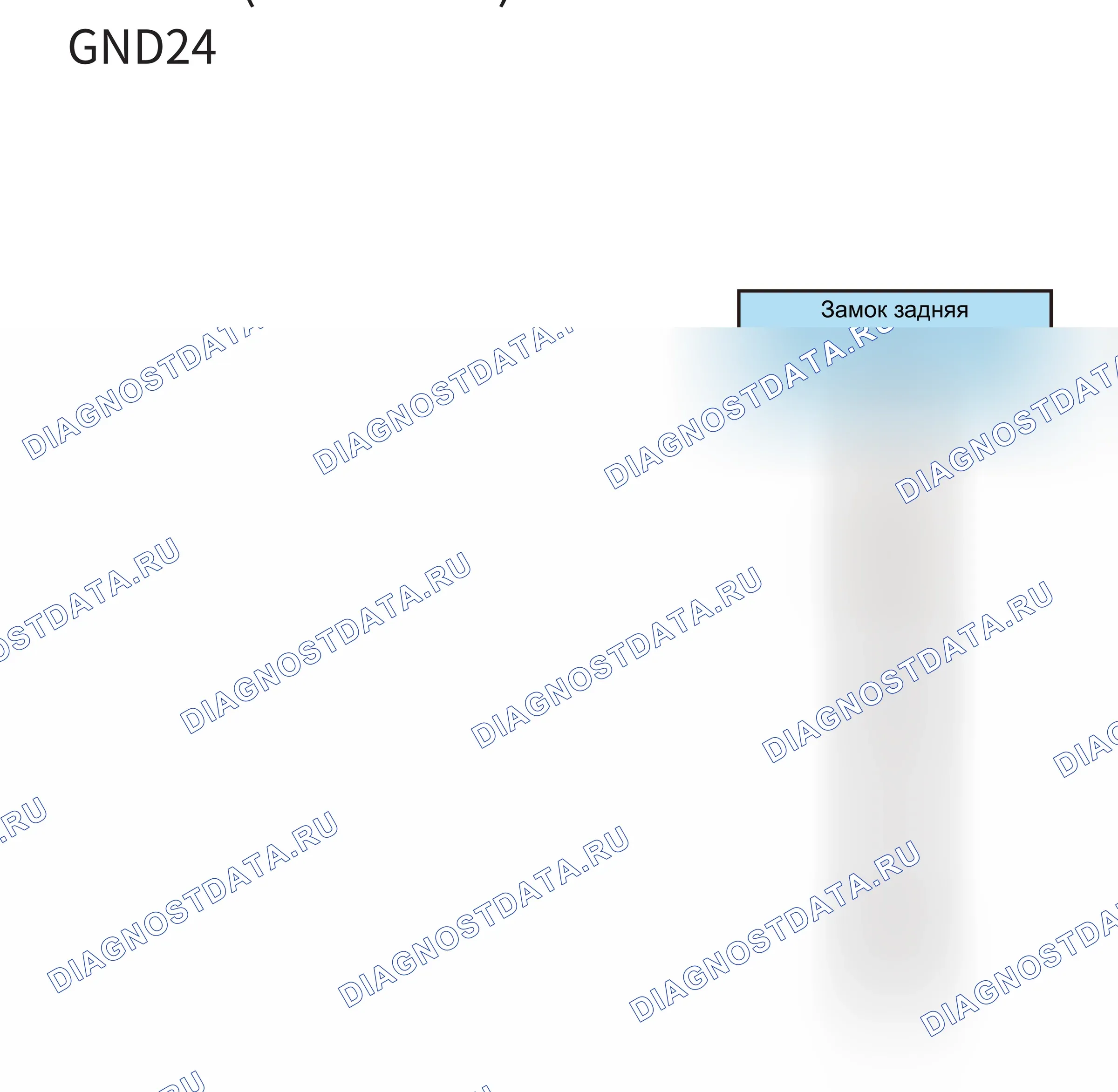 Точки заземления — Точки заземления — GND24(GW4C20C) — Точки заземления — GND24(GW4C20C). Great-Wall Poer King Kong I (2022-2026)