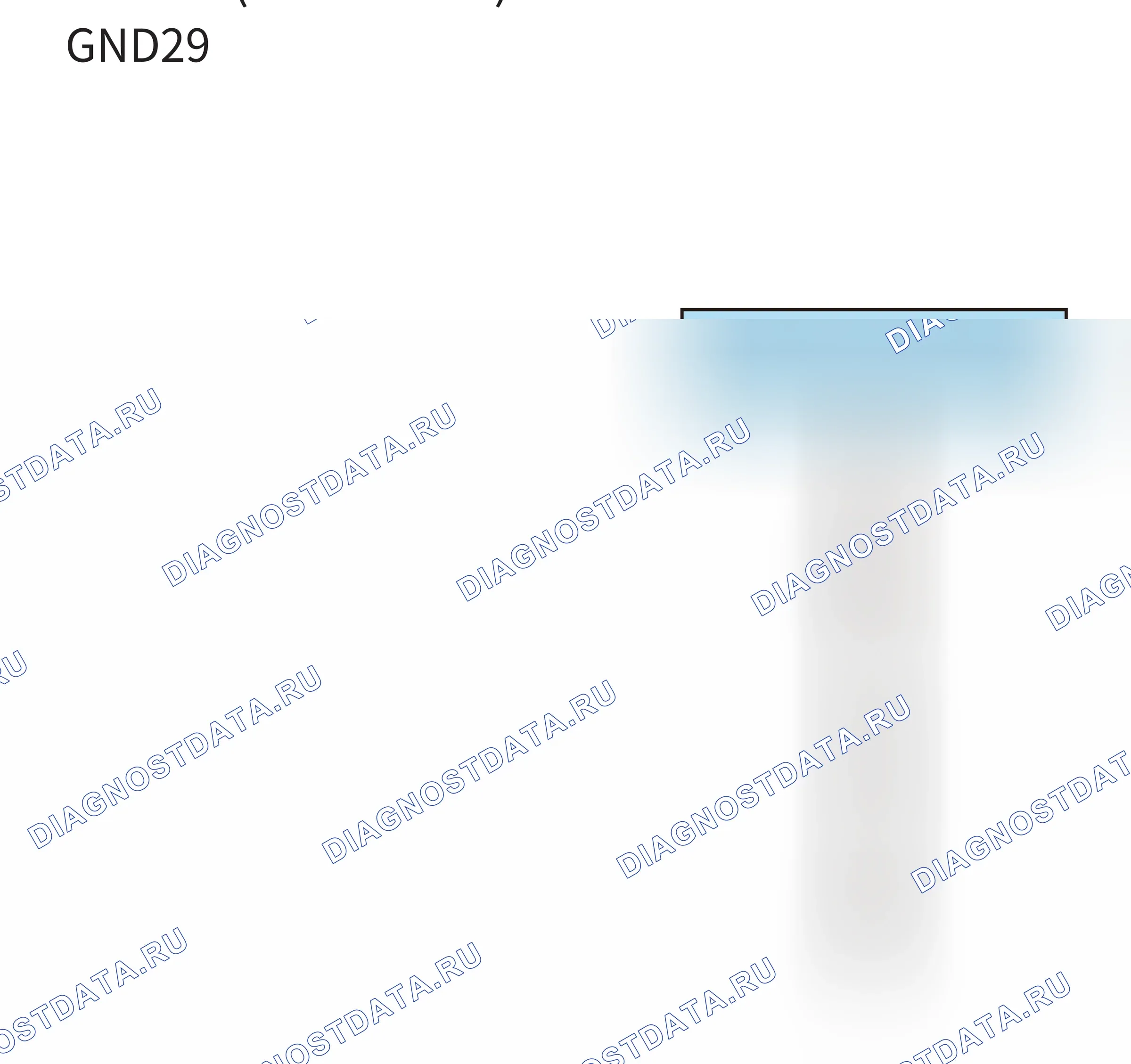 Точки заземления — Точки заземления — GND29(GW4D20M) — Точки заземления — GND29(GW4D20M). Great-Wall Poer King Kong I (2022-2026)