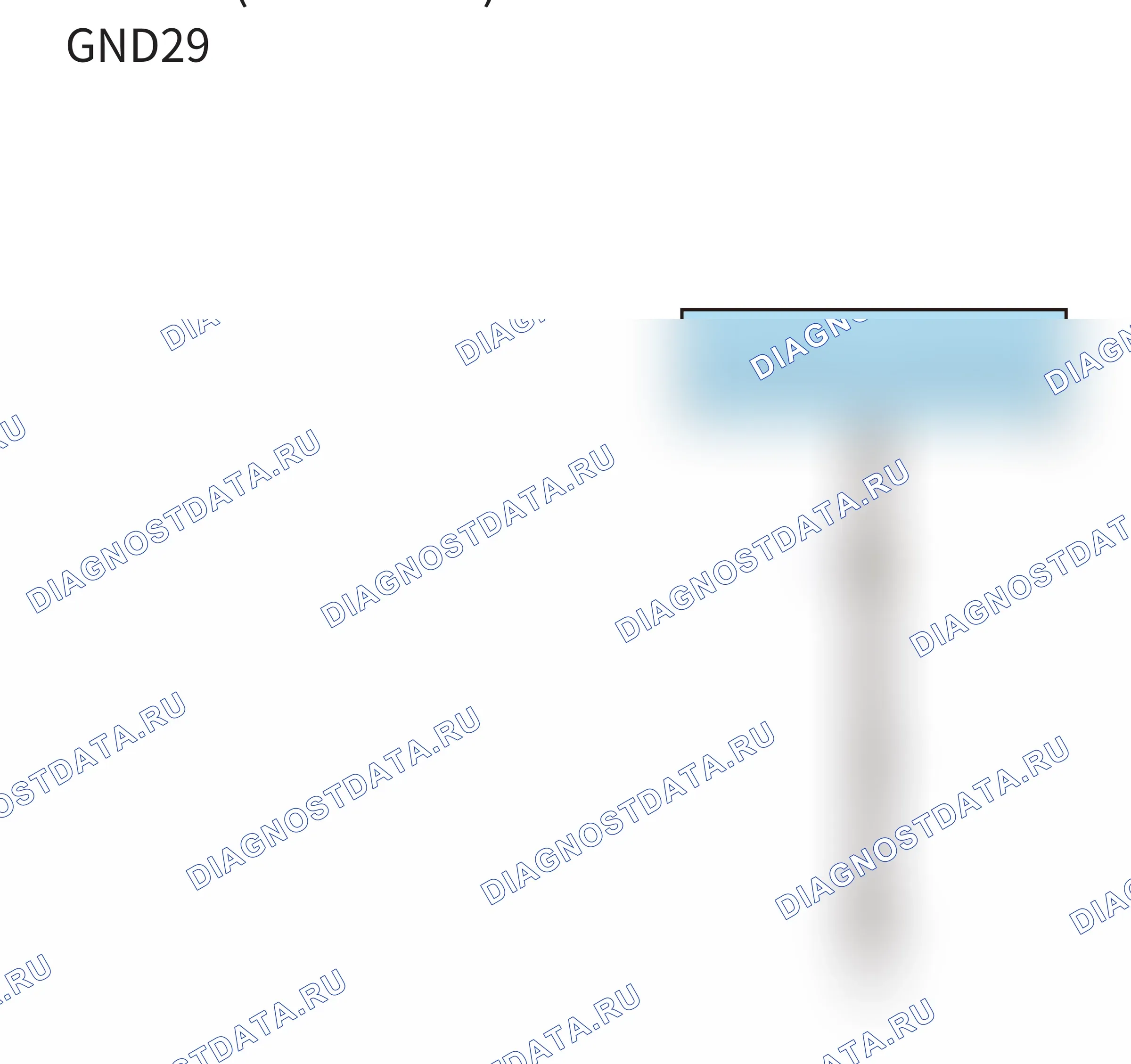 Точки заземления — Точки заземления — GND29(GW4C20C) — Точки заземления — GND29(GW4C20C). Great-Wall Poer King Kong I (2022-2026)