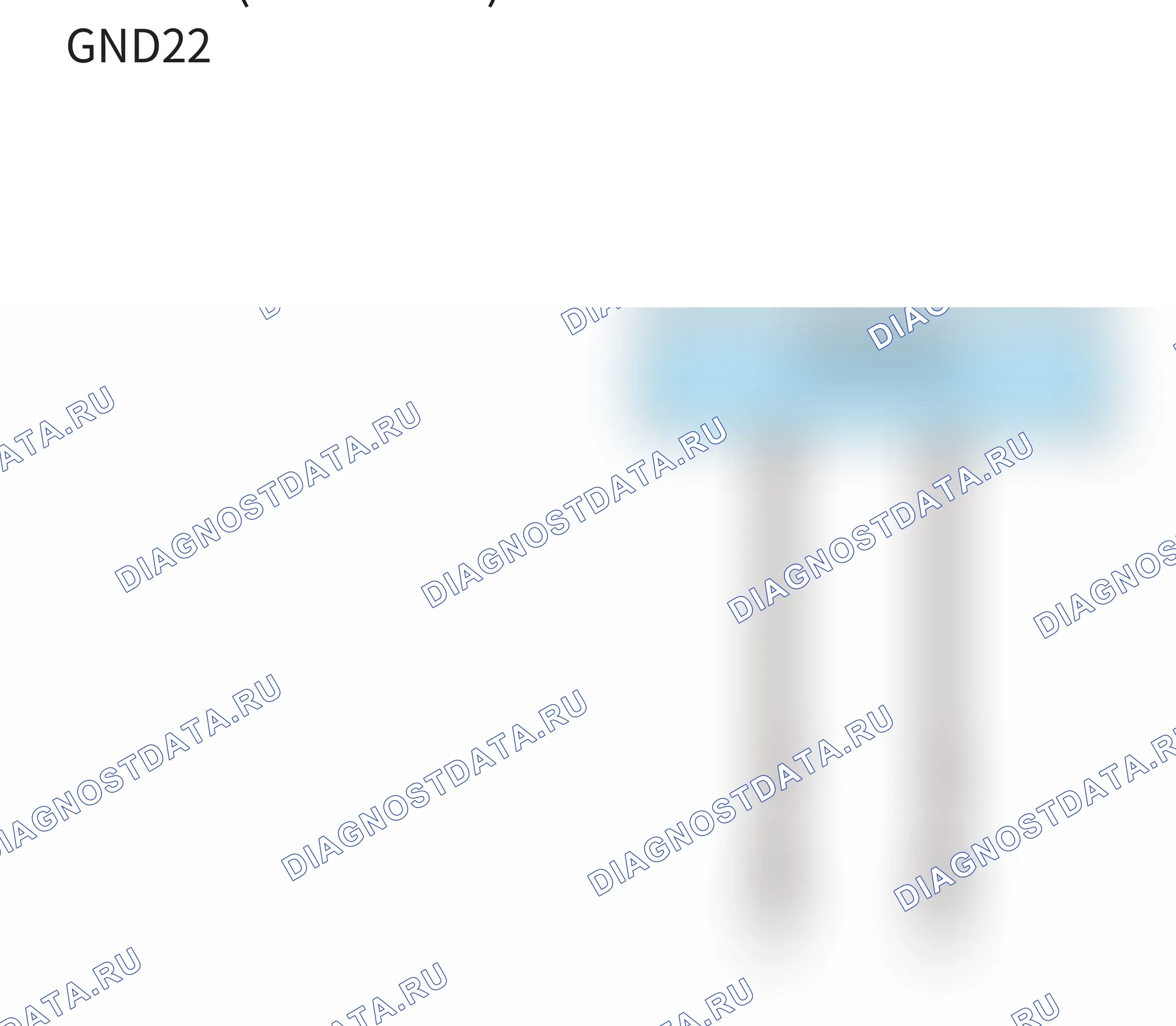 Точки заземления — Точки заземления — GND22(GW4C20C) — Точки заземления — GND22(GW4C20C). Great-Wall Poer King Kong I (2022-2026)