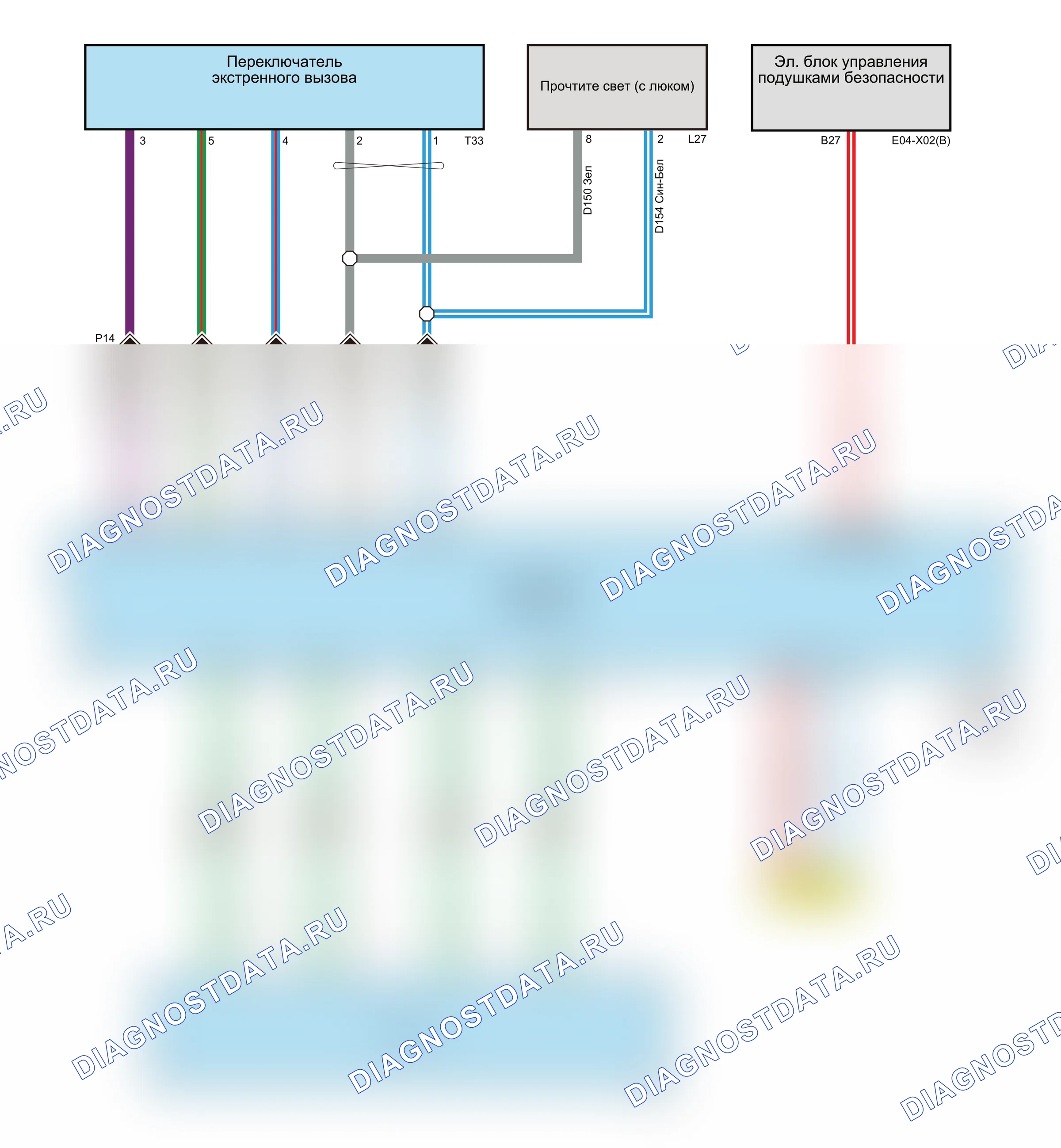 T-BOX(GW6Z30)-5G — Электросхема t-box(gw6z30)-5g — Электросхема t-box(gw6z30)-5g, Схема 2 из 2. Great-Wall Shanhai Poer I (2022-2026)