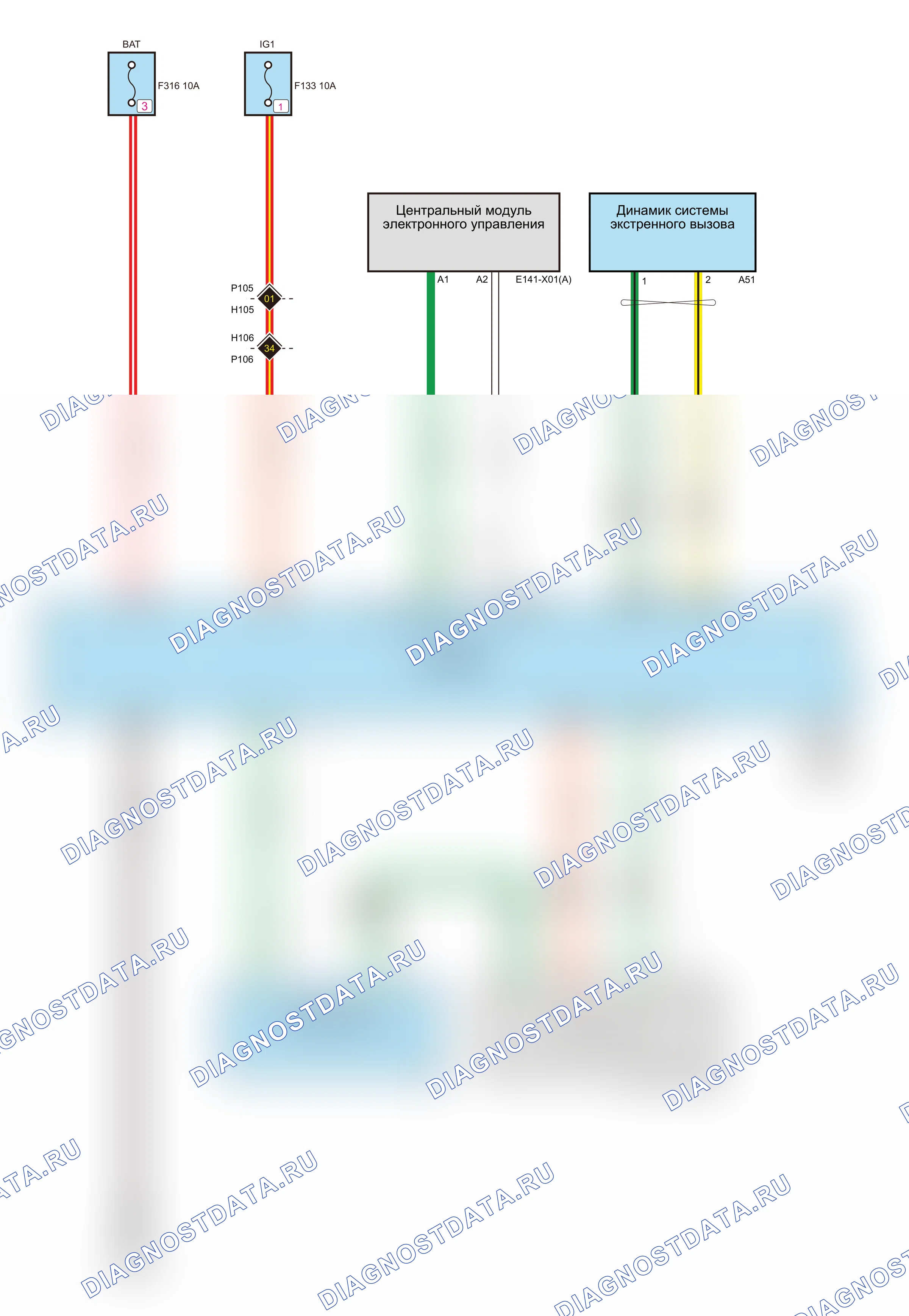 T-BOX(GW6Z30)-5G — Электросхема t-box(gw6z30)-5g — Электросхема t-box(gw6z30)-5g, Схема 1 из 2. Great-Wall Shanhai Poer I (2022-2026)