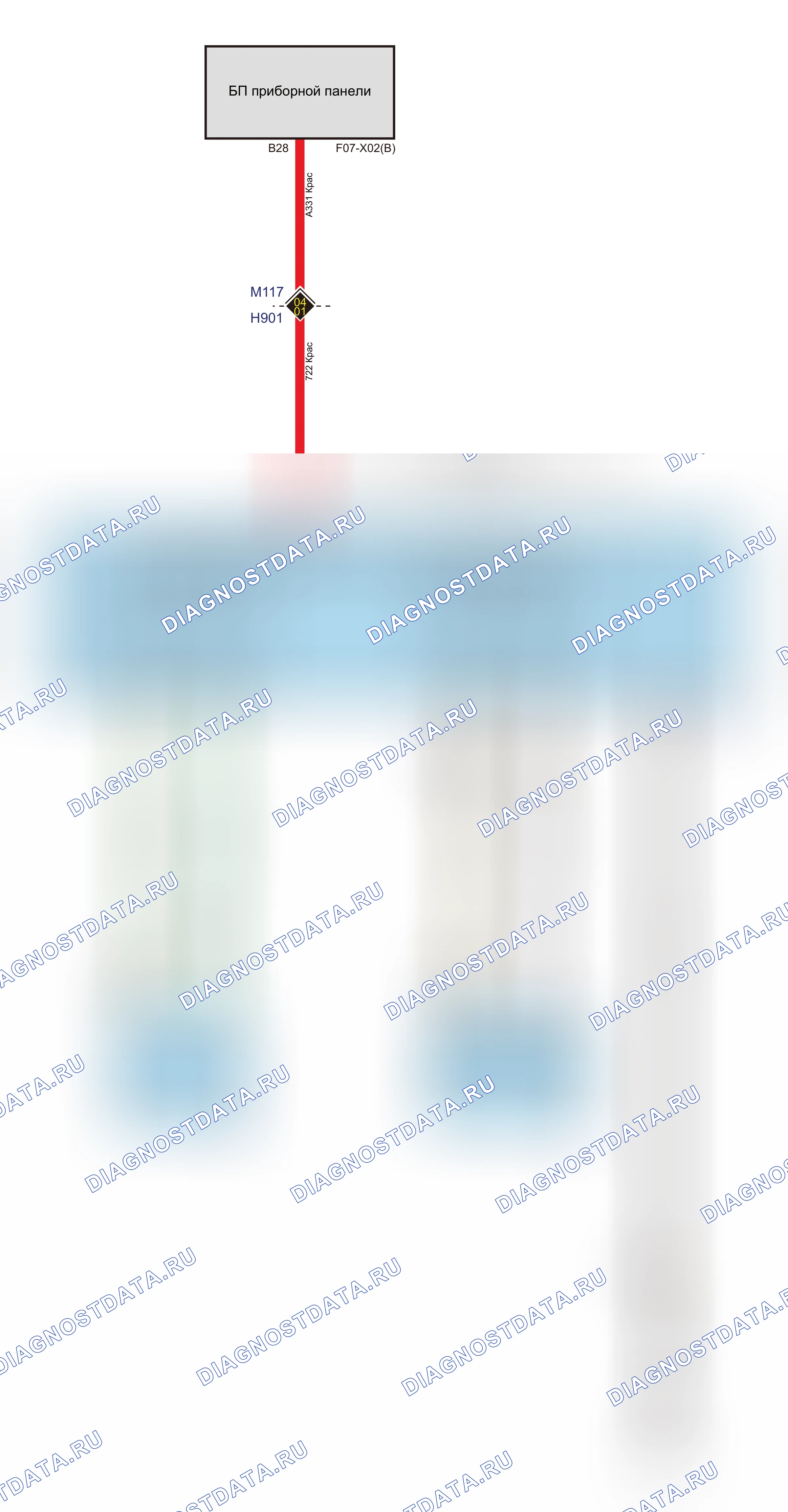Система сидений-Передние сиденья Электрорегулировка + Вентиляция Отопление + — Электросхема системы сидений-передних сиденья электрорегулировки + +вентиляции отопления + — Электросхема системы сидений-передних сиденья электрорегулировки + +вентиляции отопления +, Схема 3 из 3. Haval DaGou (Big Dog) II (2022-2026)