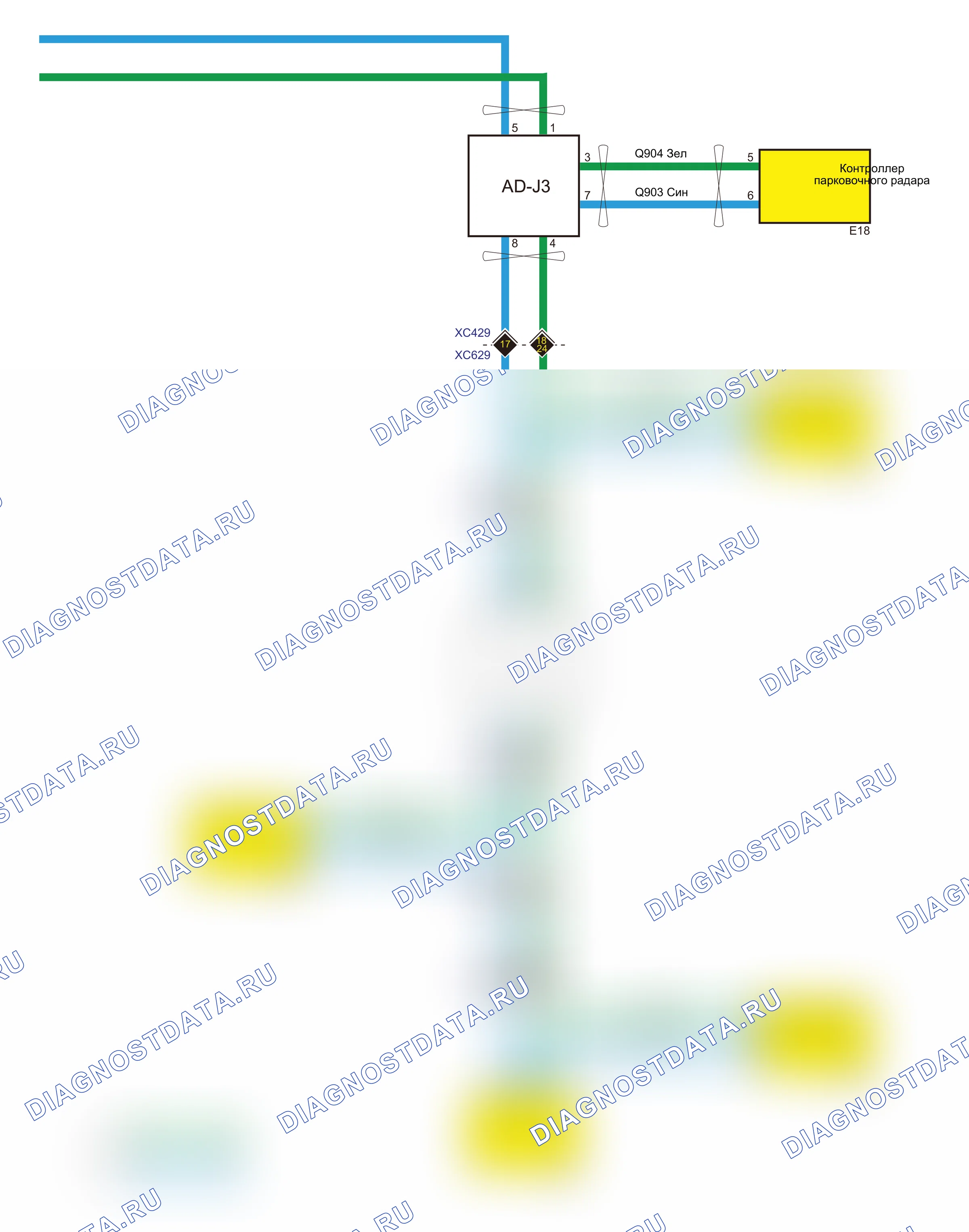 CAN(GW4G15F+6MT) — Электросхема can(gw4g15f+6mt) — Электросхема can(gw4g15f+6mt), Схема 3 из 6. Haval F5 I (2018-2020)