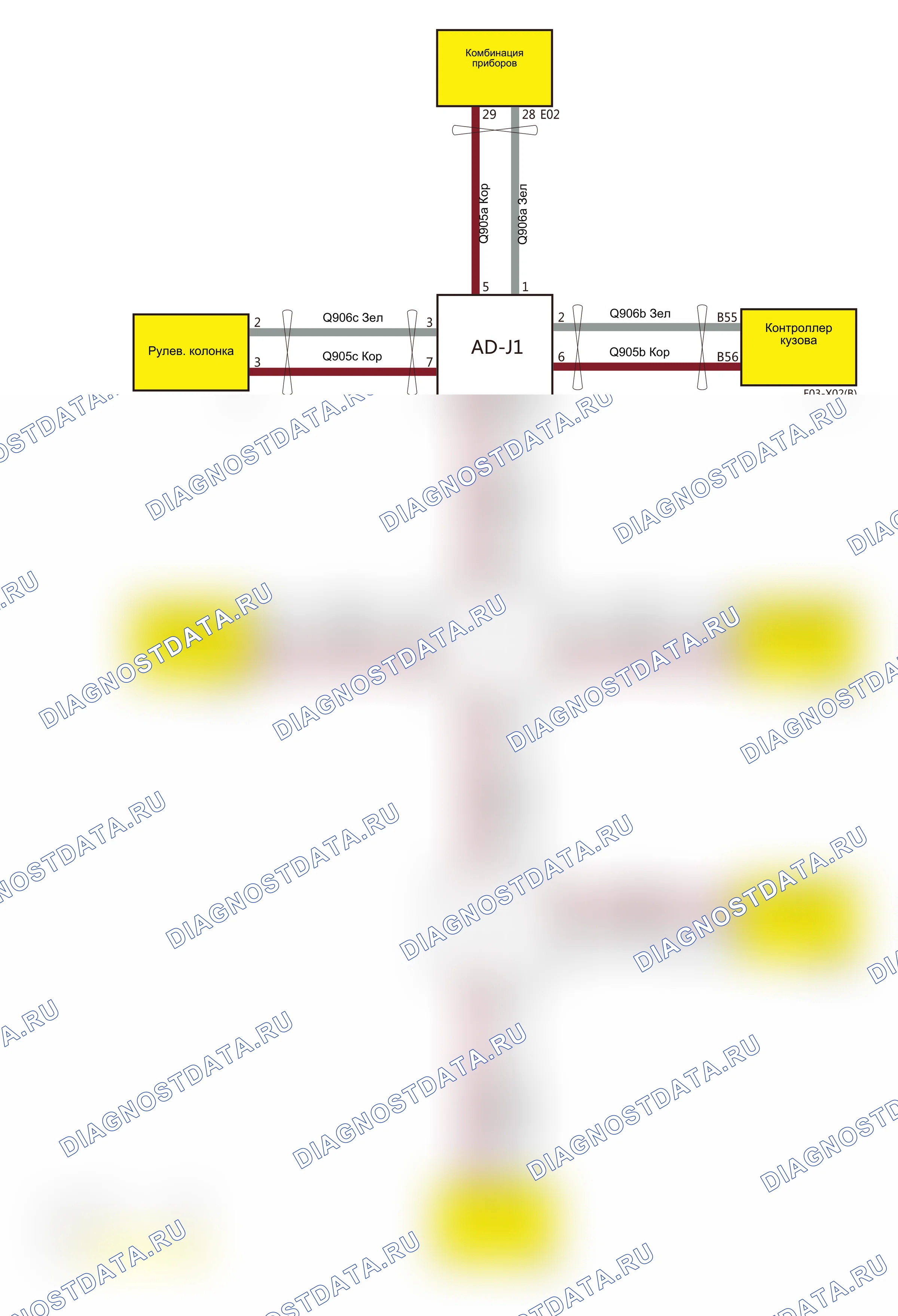 Zong Xian Tong Xun Xi Tong -6MT — Электросхема zong xian tong xun xi tong -6mt — Электросхема zong xian tong xun xi tong -6mt, Схема 2 из 4. Haval H2 I (2014-2021)