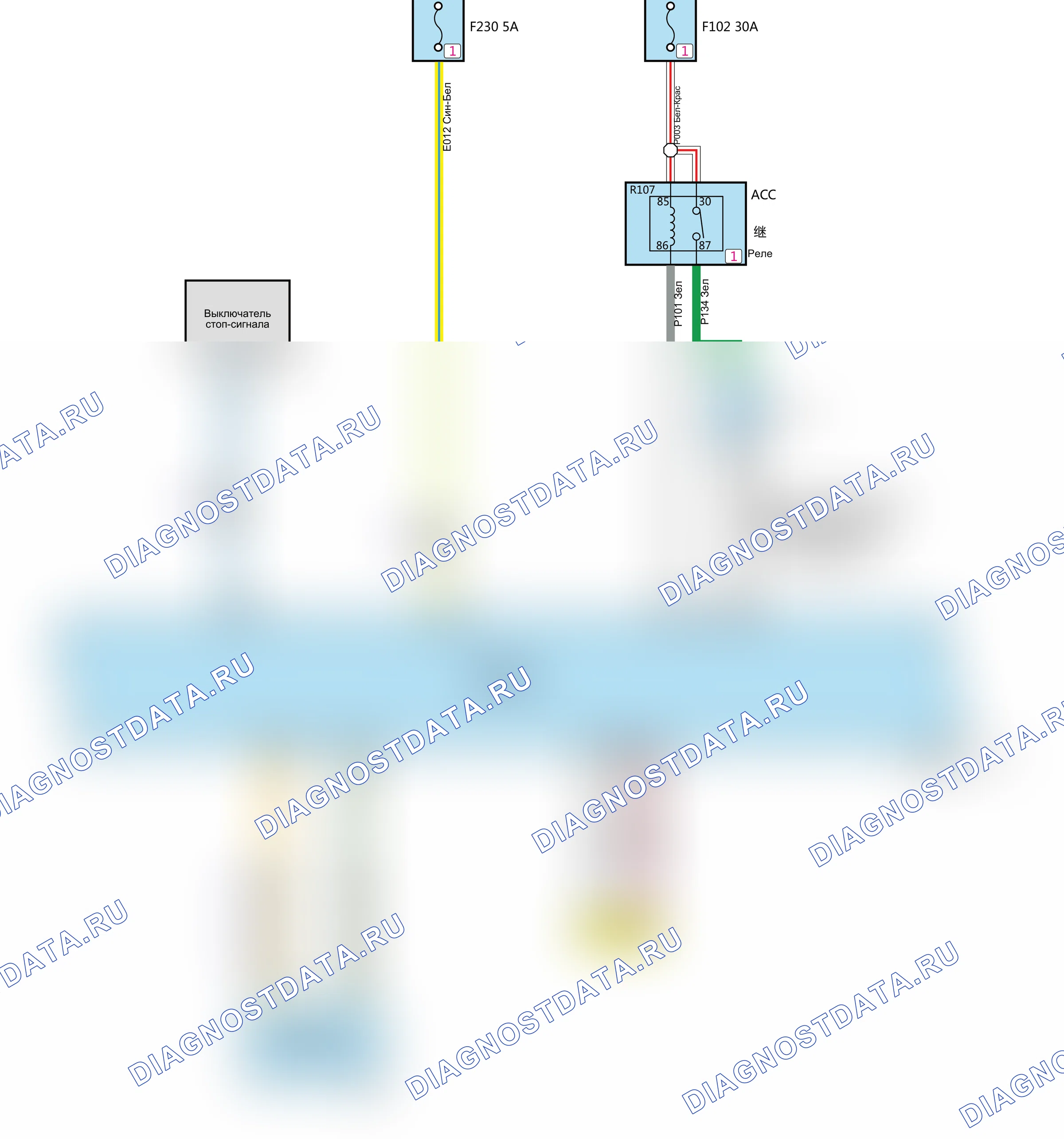PEPS(7DCT300/GW7DCT1-A02) — Электросхема peps(7dct300/gw7dct1-a02) — Электросхема peps(7dct300/gw7dct1-a02), Схема 3 из 5. Haval H4 I (2018-2020)