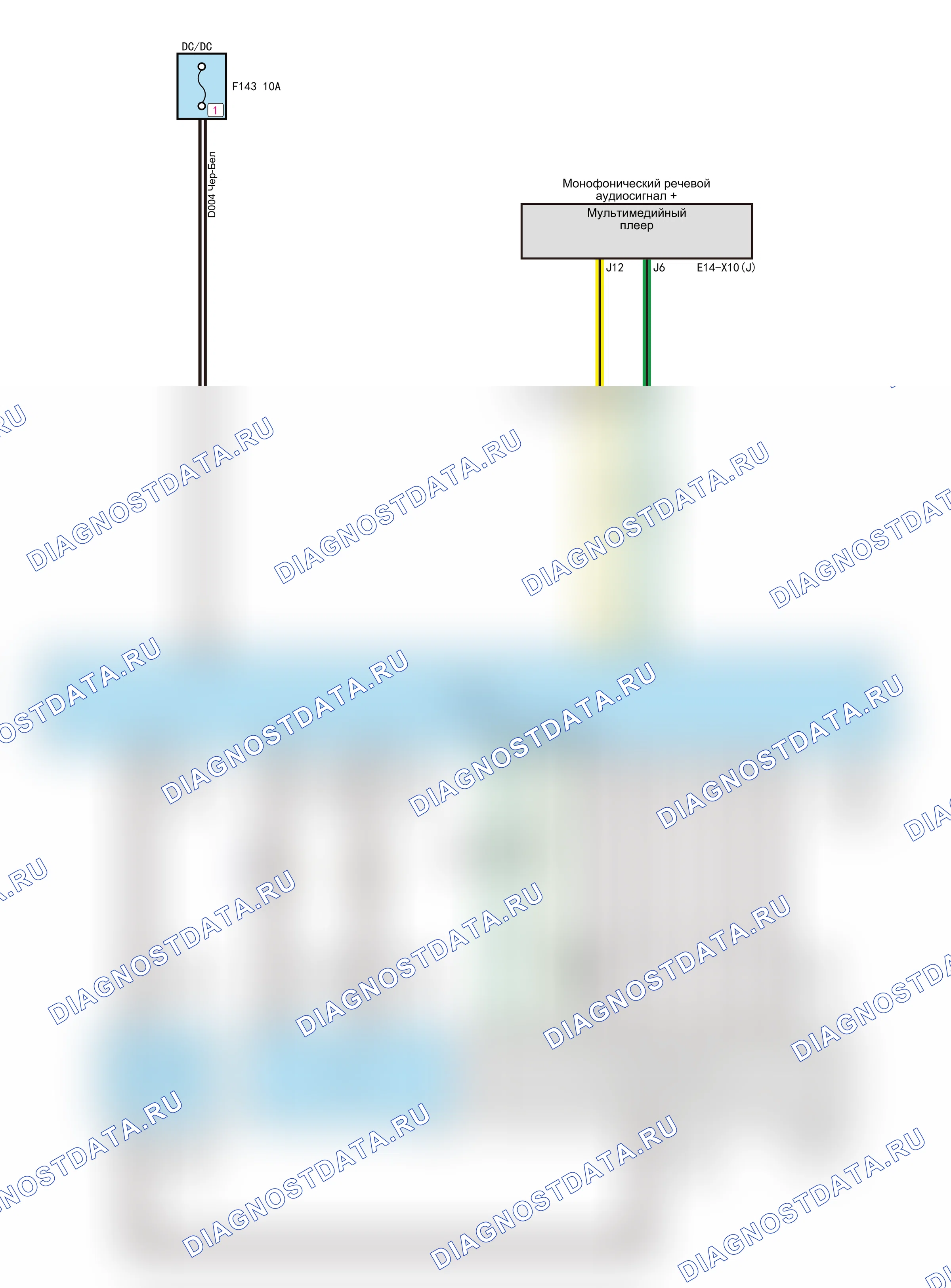 T-BOX(GW4G15F) — Электросхема t-box(gw4g15f) — Электросхема t-box(gw4g15f), Схема 1 из 2. Haval H4 I (2018-2020)