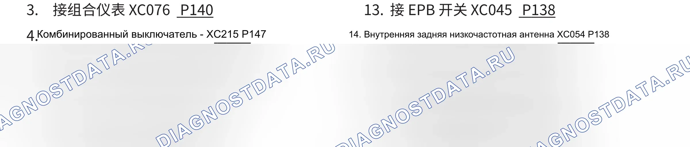 Расположение проводки — Расположение проводки — Жгут проводов приборной панели (Gw4B15+6MT) (лист 2) — Расположение проводки — Жгут проводов приборной панели (Gw4B15+6MT) (лист 2). Haval H4 I (2018-2020)