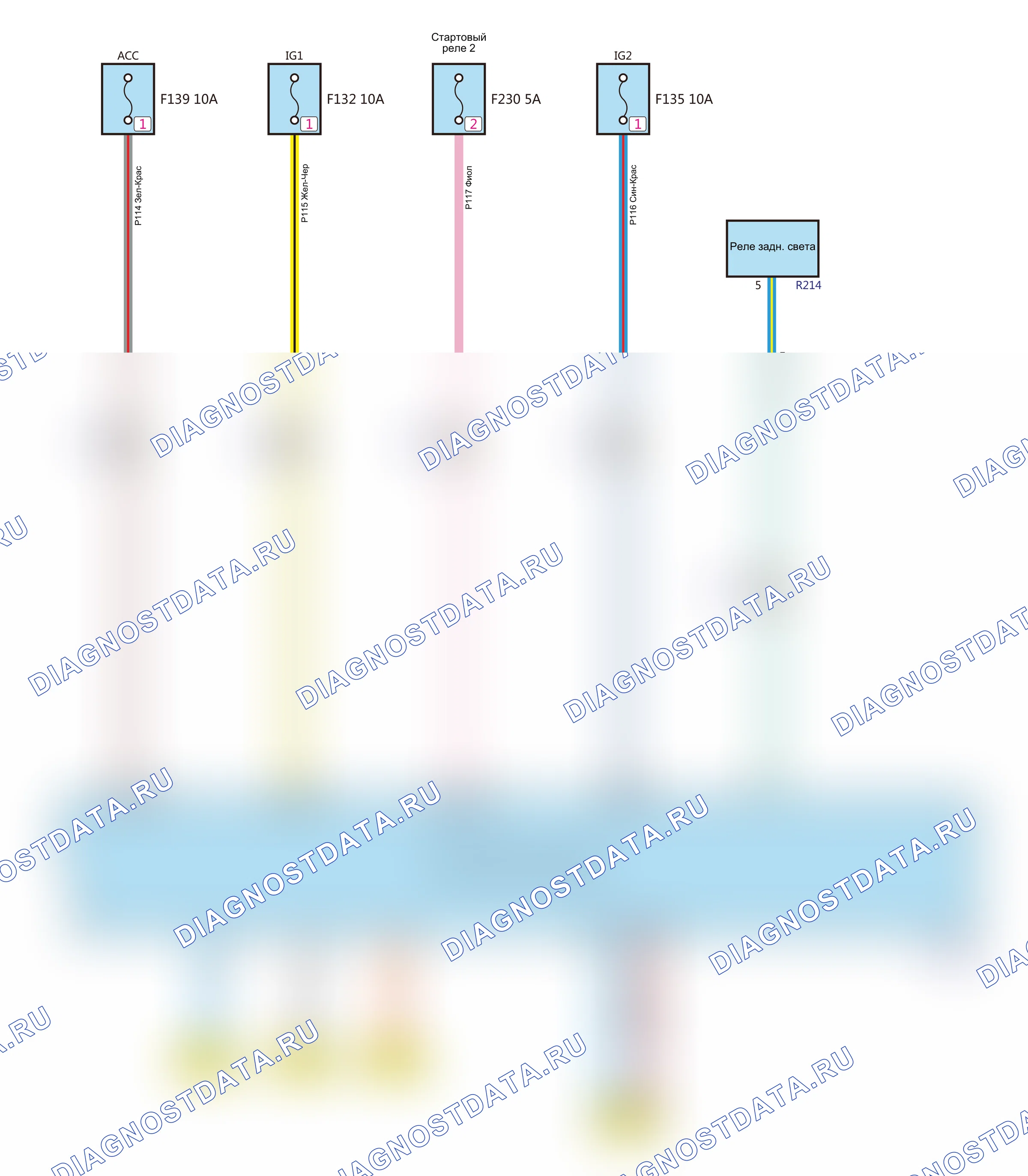 BCM — Электросхема bcm — Электросхема bcm, Схема 2 из 2. Haval H6 GT (wiring) I (2015-2026)