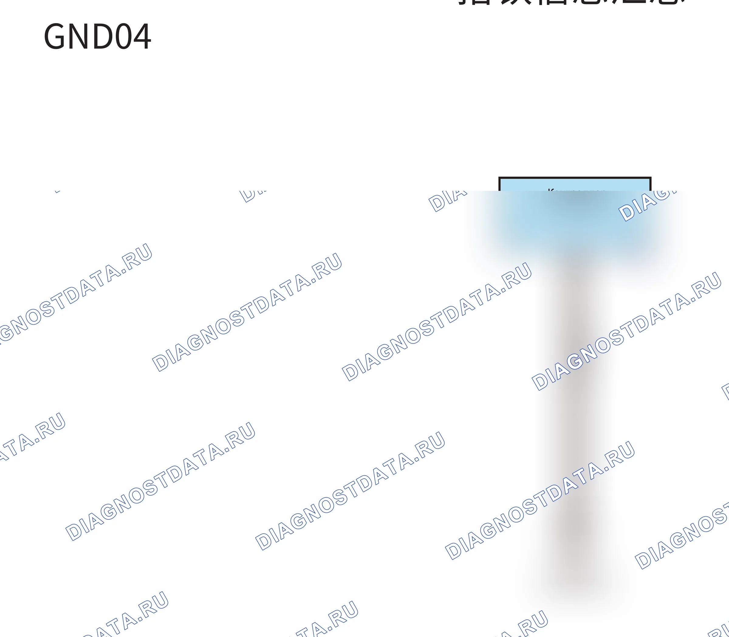 Точки заземления — Точки заземления — GND04 — Точки заземления — GND04. Haval H6 GT (wiring) I (2015-2026)