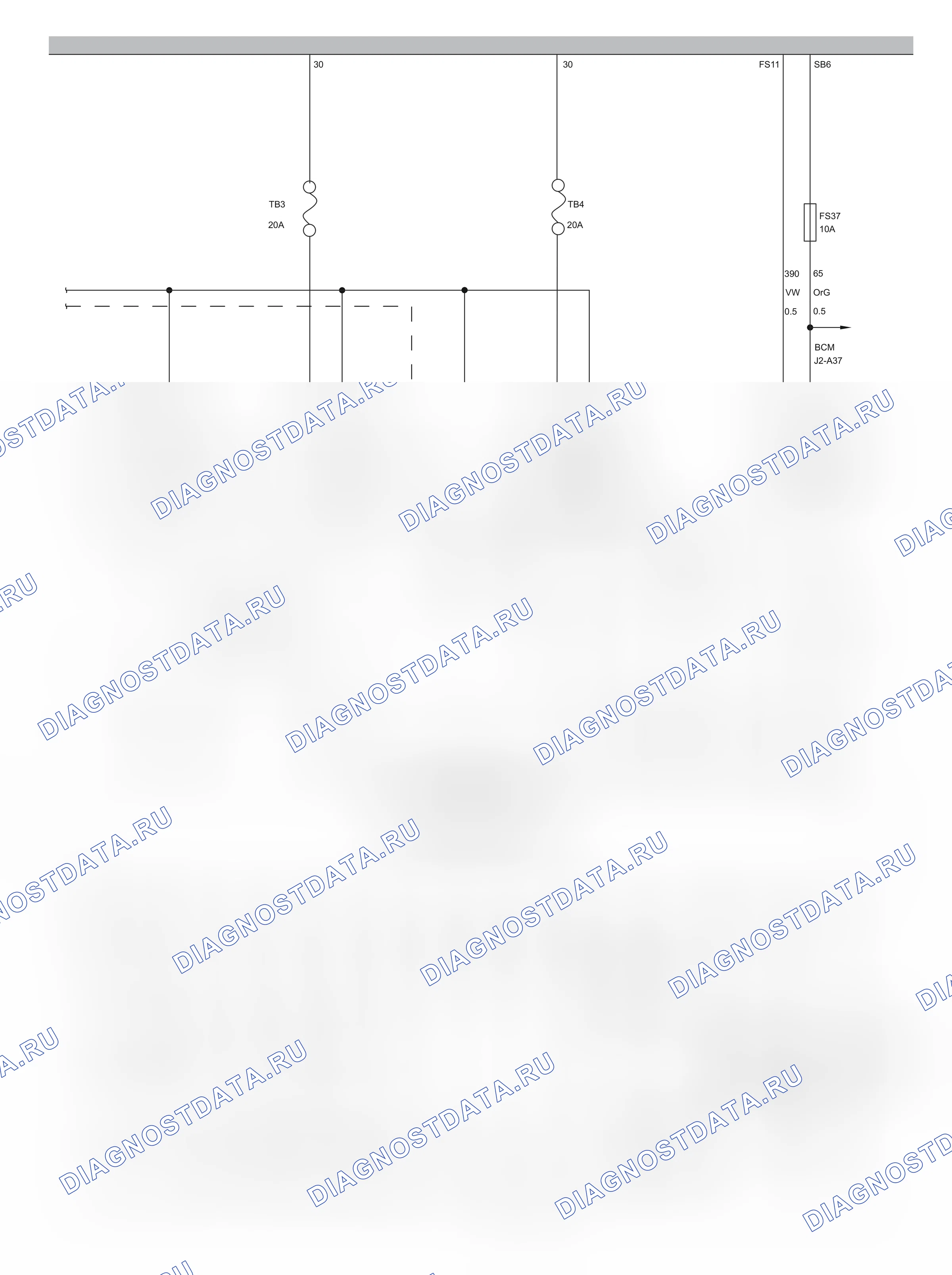 GW4G15E — Электросхема gw4g15e — Электросхема gw4g15e, Схема 6 из 7. Haval H6 I (2014-2020)