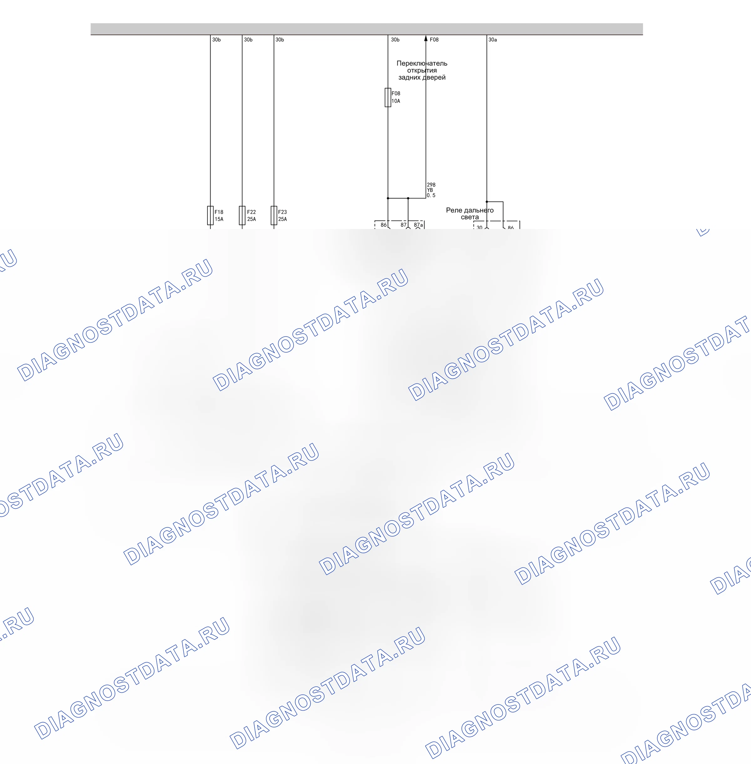 BCM-Тип — Электросхема bcm-типа — Электросхема bcm-типа, Схема 2 из 8. Haval H6 II (2017-2021)