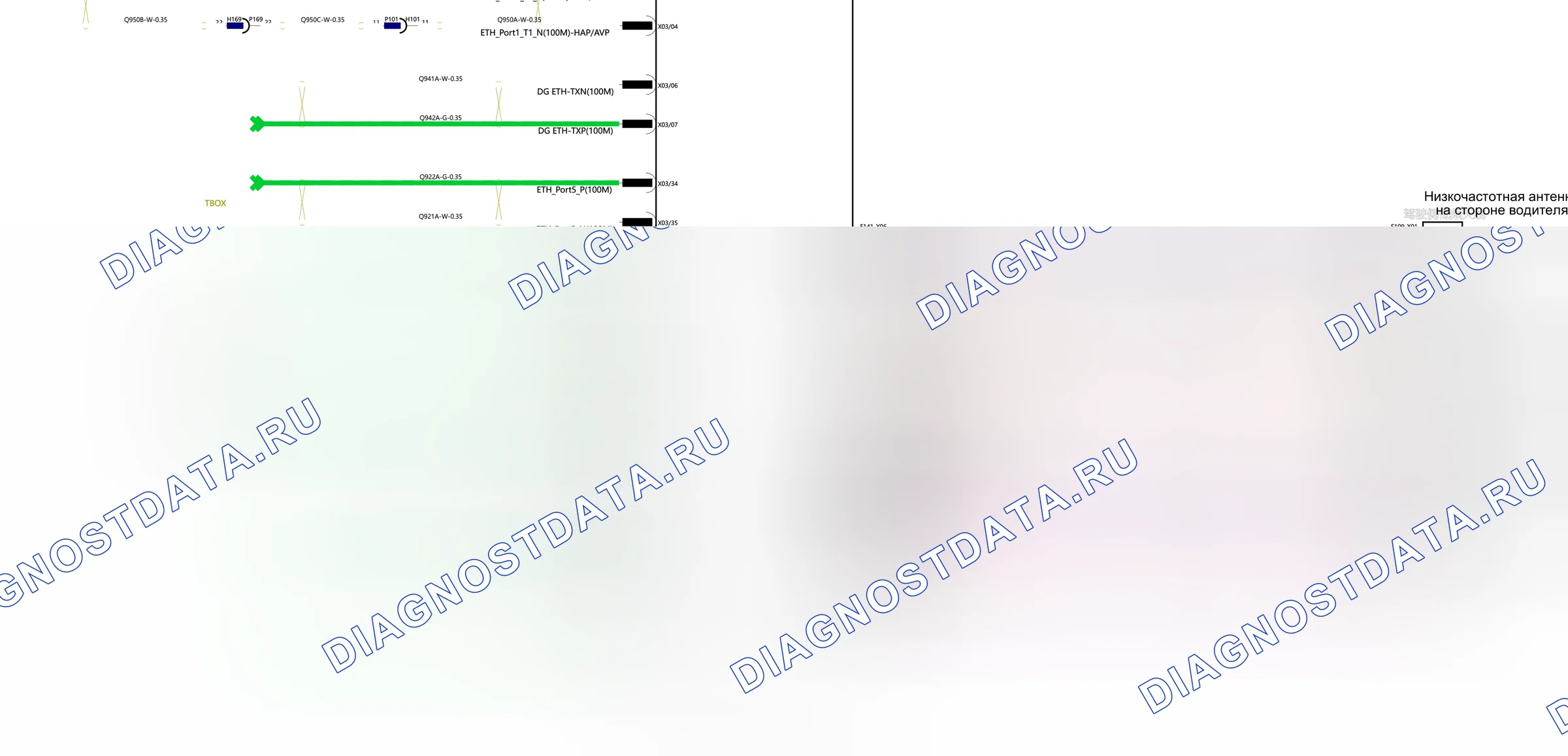 CEM-4B15H_Проводка , Ethernet — Электросхема cem-4b15h_проводки , ethernet — Электросхема cem-4b15h_проводки , ethernet, Схема 1 из 1. Haval Xiaolong Max I (2023-2026)