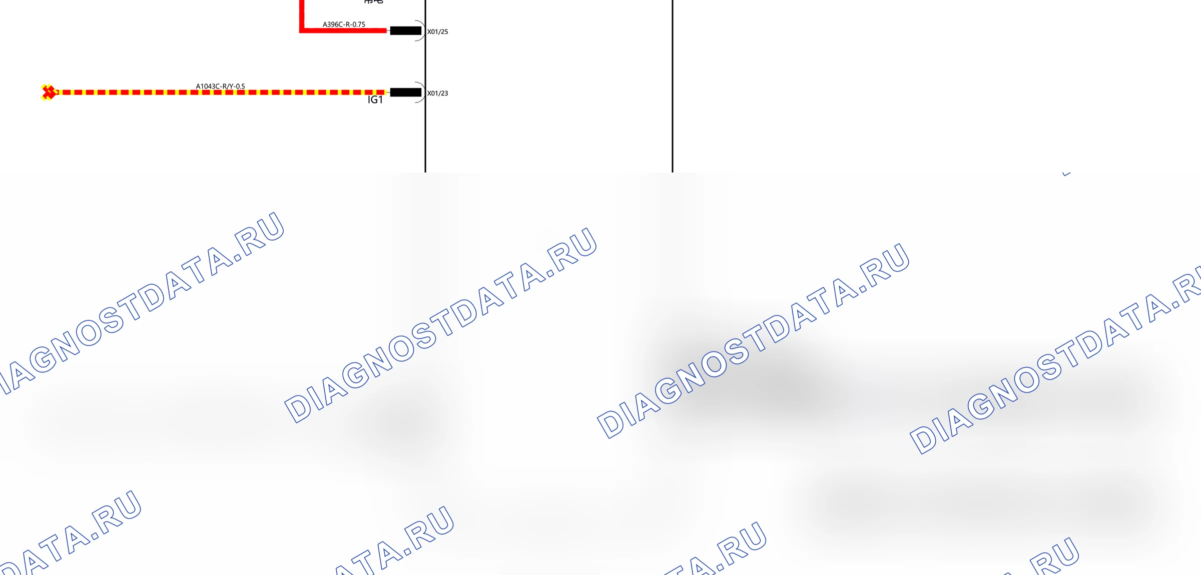 P4M Задний привод 150KW-4B15H_ , 1 — Электросхема p4m заднего привода 150kw-4b15h_ , 1 — Электросхема p4m заднего привода 150kw-4b15h_ , 1, Схема 1 из 1. Haval Xiaolong Max I (2023-2026)