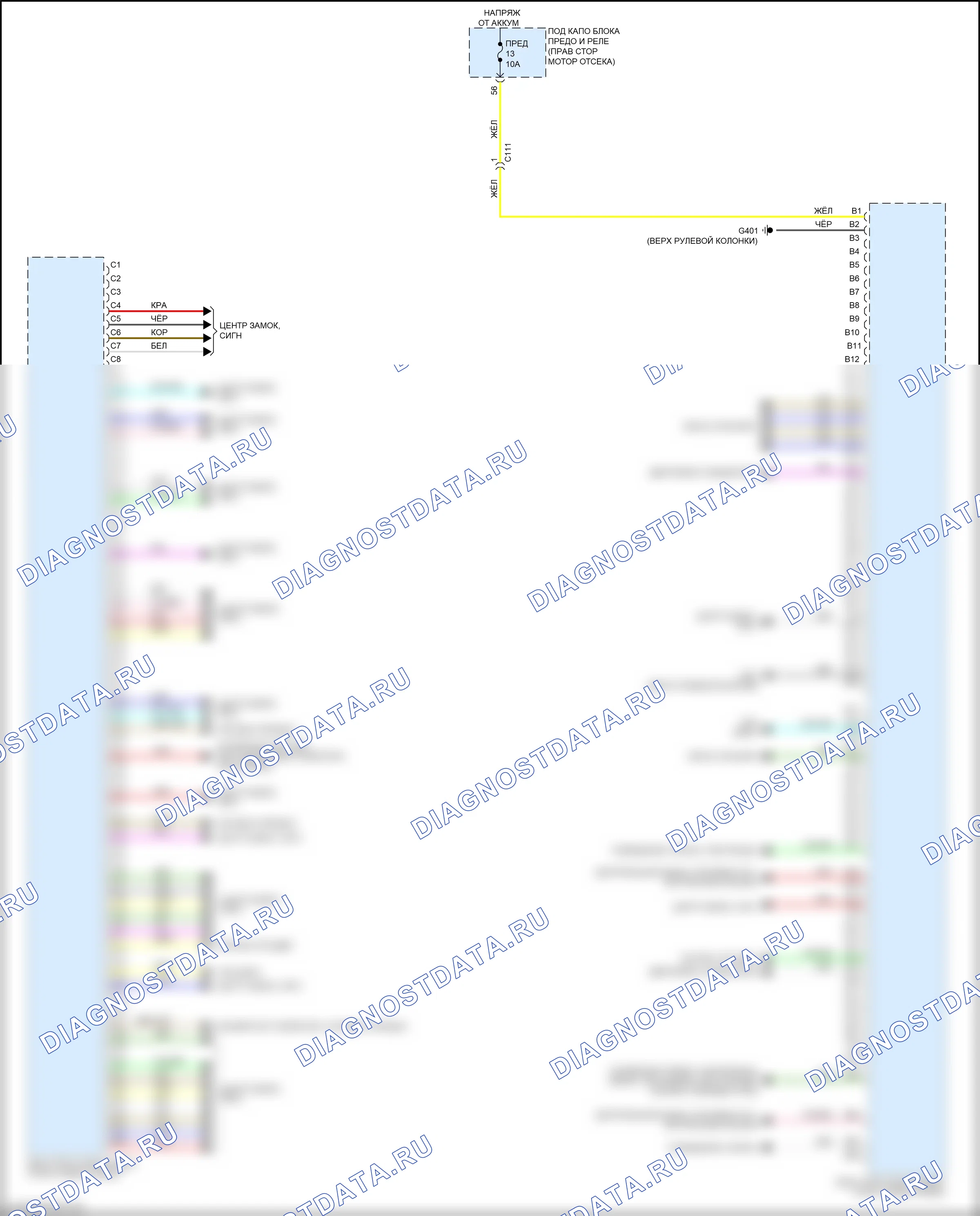 Блоки управления кузовом — Электросхема блоков управления кузовом — Электросхема блоков управления кузовом (2 из 2). Honda Insight ZE4 (2018-2024)