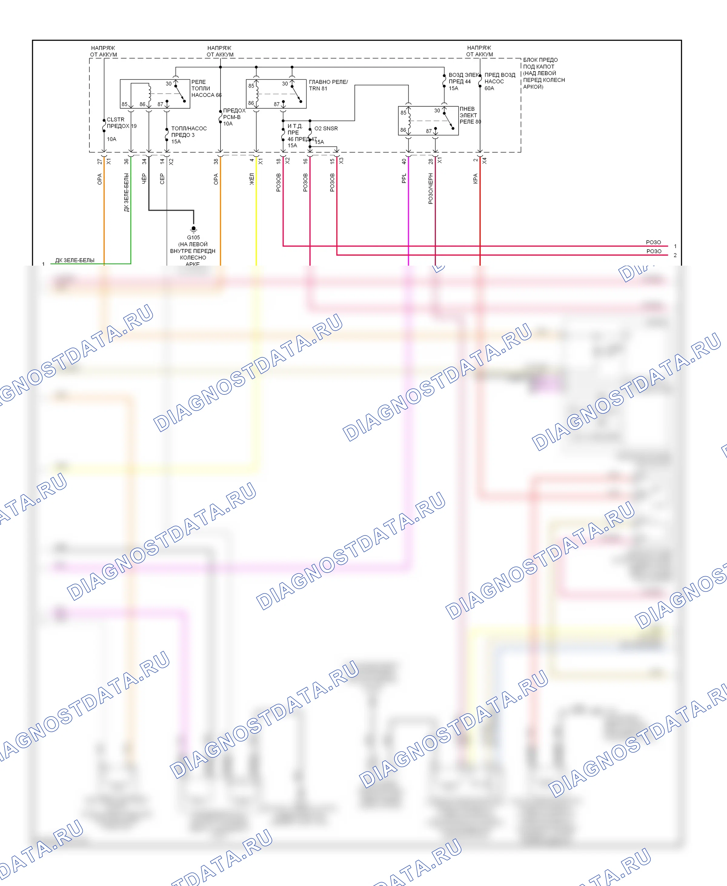 Двигатель — Электросхема двигателя 3.7l vin e — Электросхема двигателя 3.7l vin e (2 из 5). Hummer H3 I (2005-2010)
