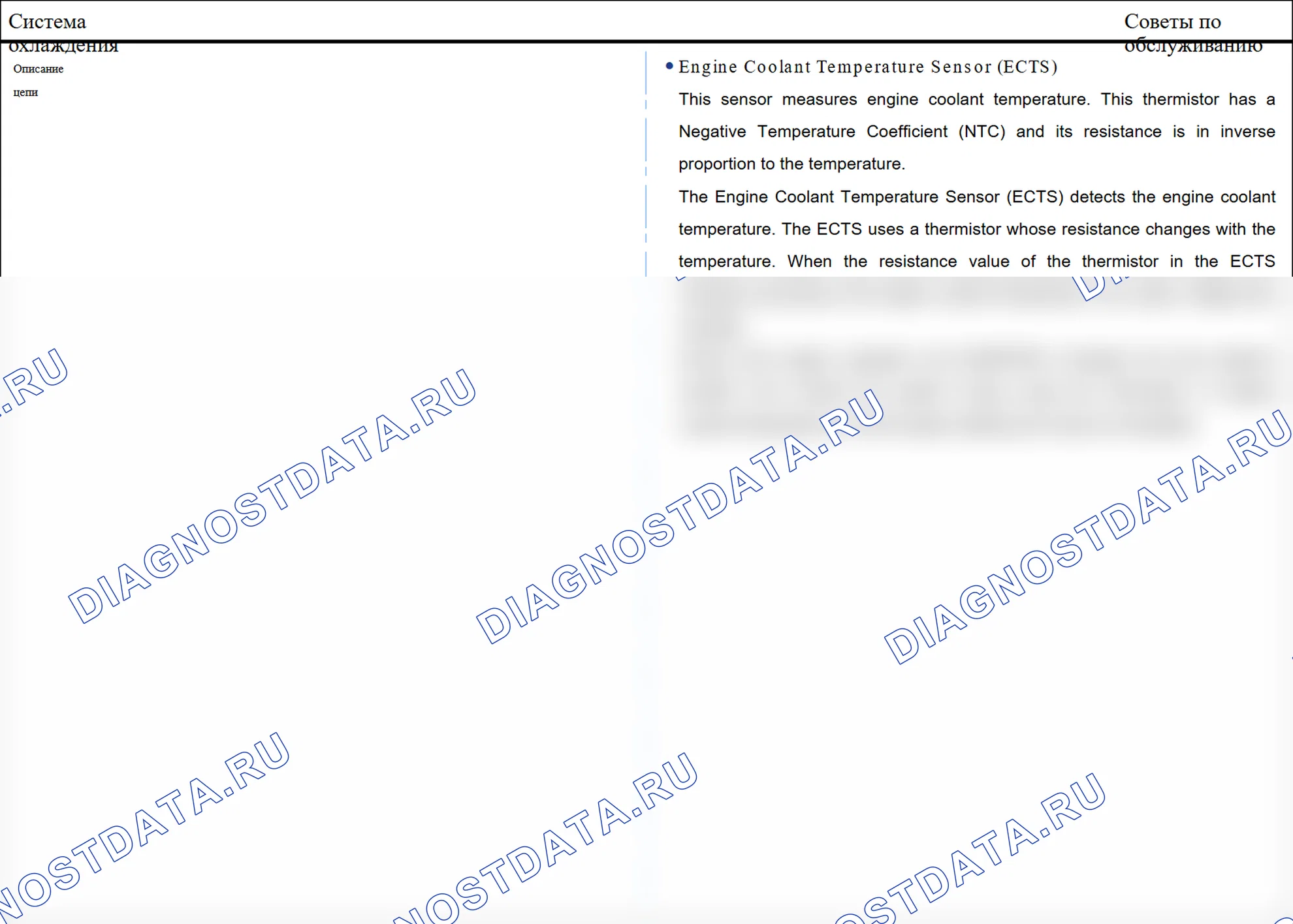 Механическая часть двигателя — Электросхема механической части двигателя — Электросхема механической части двигателя, Схема 7 из 8. Hyundai GRAND i10/Xcent BA (2014-2017)