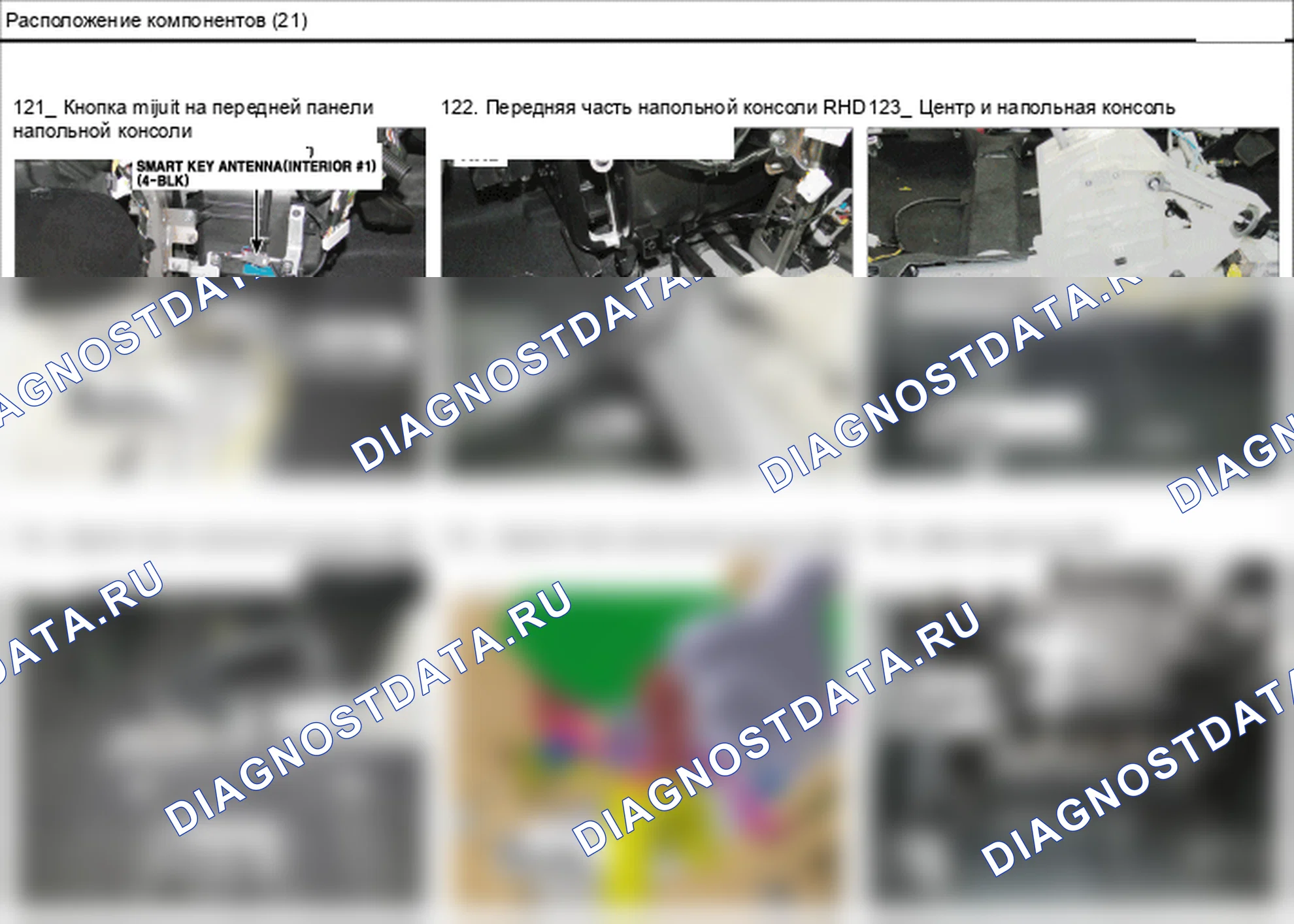 Расположение компонентов — Электросхема расположения компонентов — Электросхема расположения компонентов, Схема 84 из 136. Hyundai GRAND i10/Xcent BA (2014-2017)