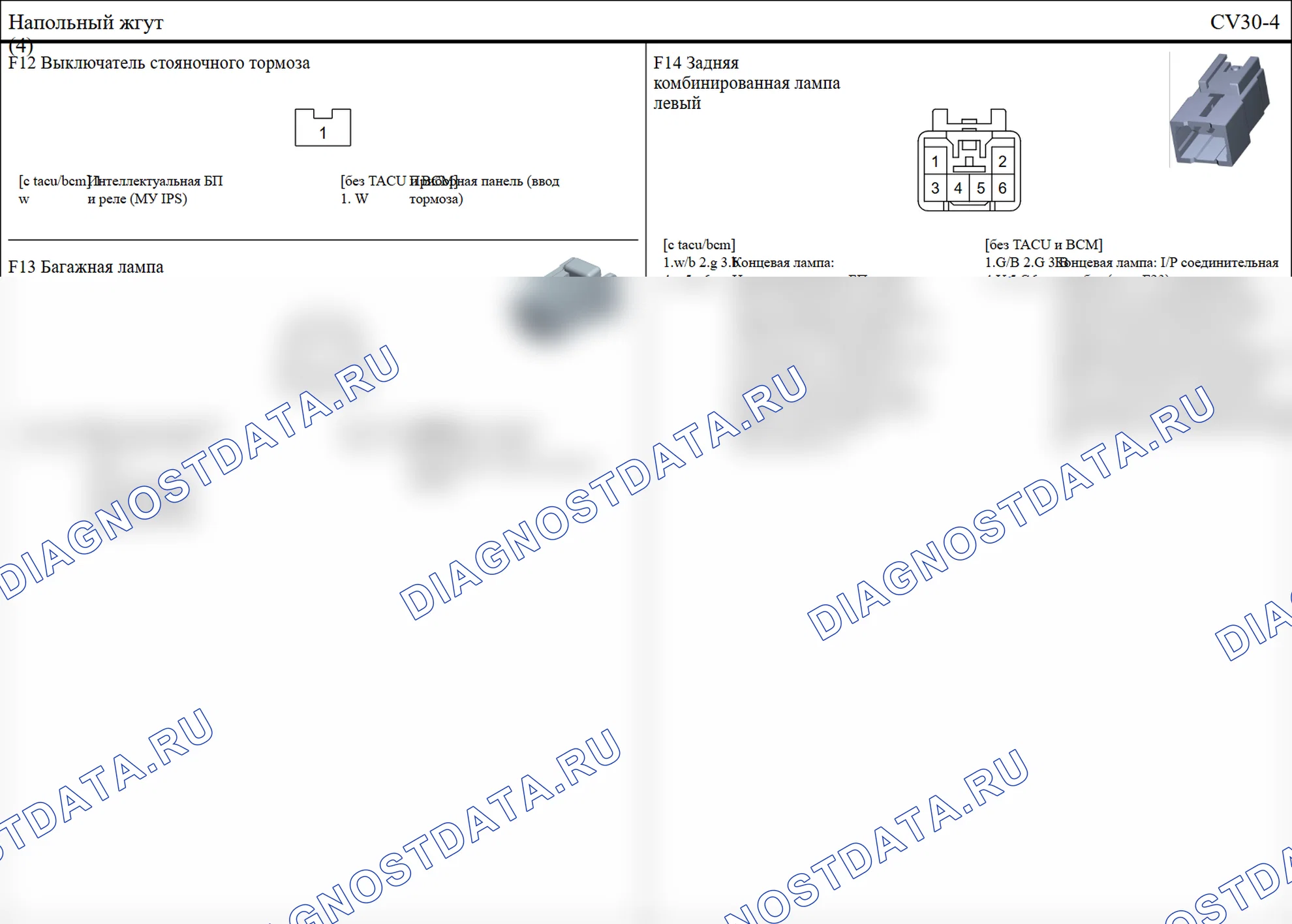 Жгут проводов пола — Электросхема жгут проводов пола — Электросхема жгут проводов пола, Схема 14 из 32. Hyundai GRAND i10/Xcent BA (2014-2017)