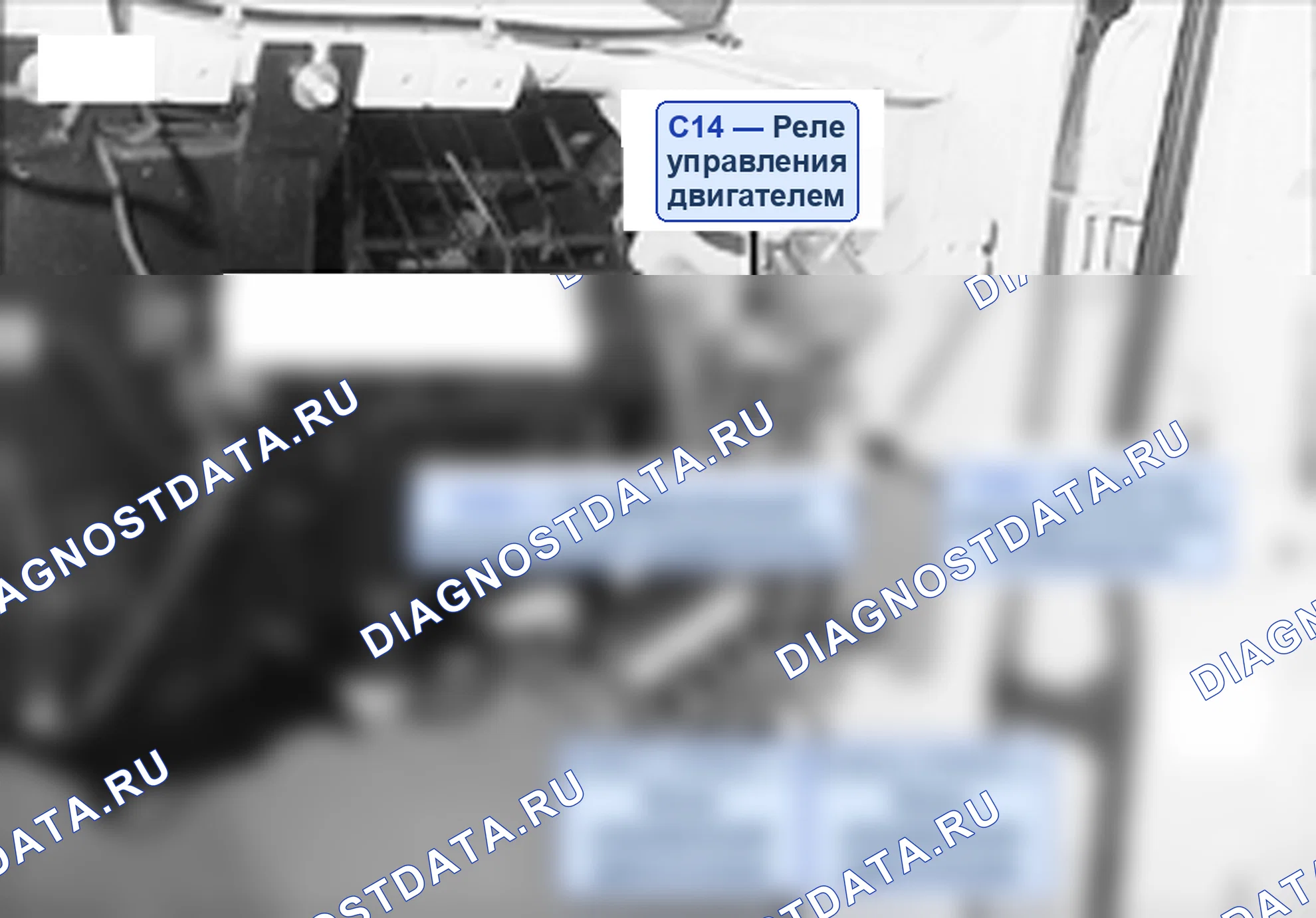 Расположение модулей и компонентов — Расположение компонентов жгута управления, Схема 56 — Расположение компонентов жгута управления, Схема 56. Hyundai H-1 A1 (1997-2009)