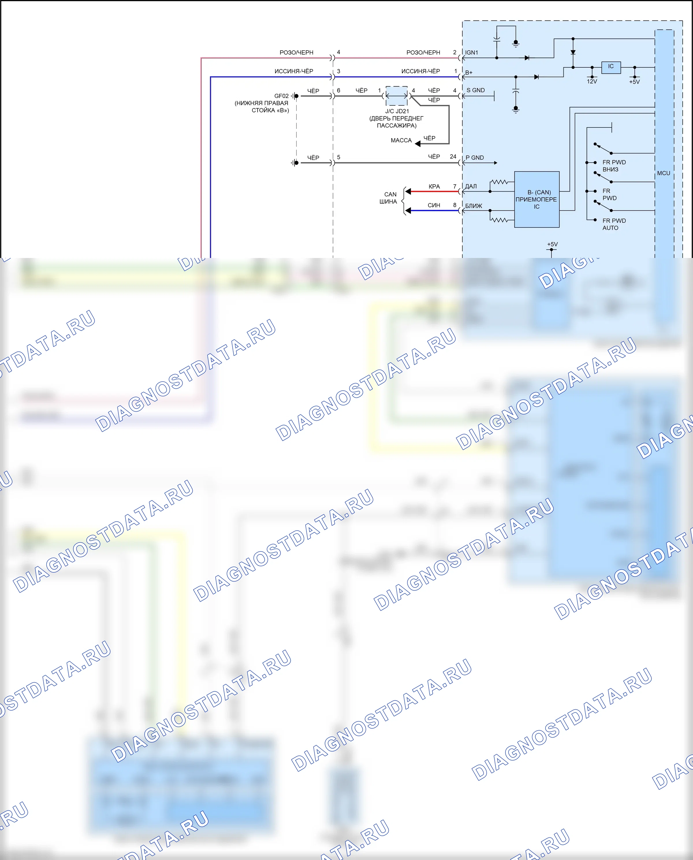 Стеклоподъемники — Стеклоподъемники электросхема с ims — Стеклоподъемники электросхема с ims (3 из 3). Hyundai IONIQ I (2016-2024)