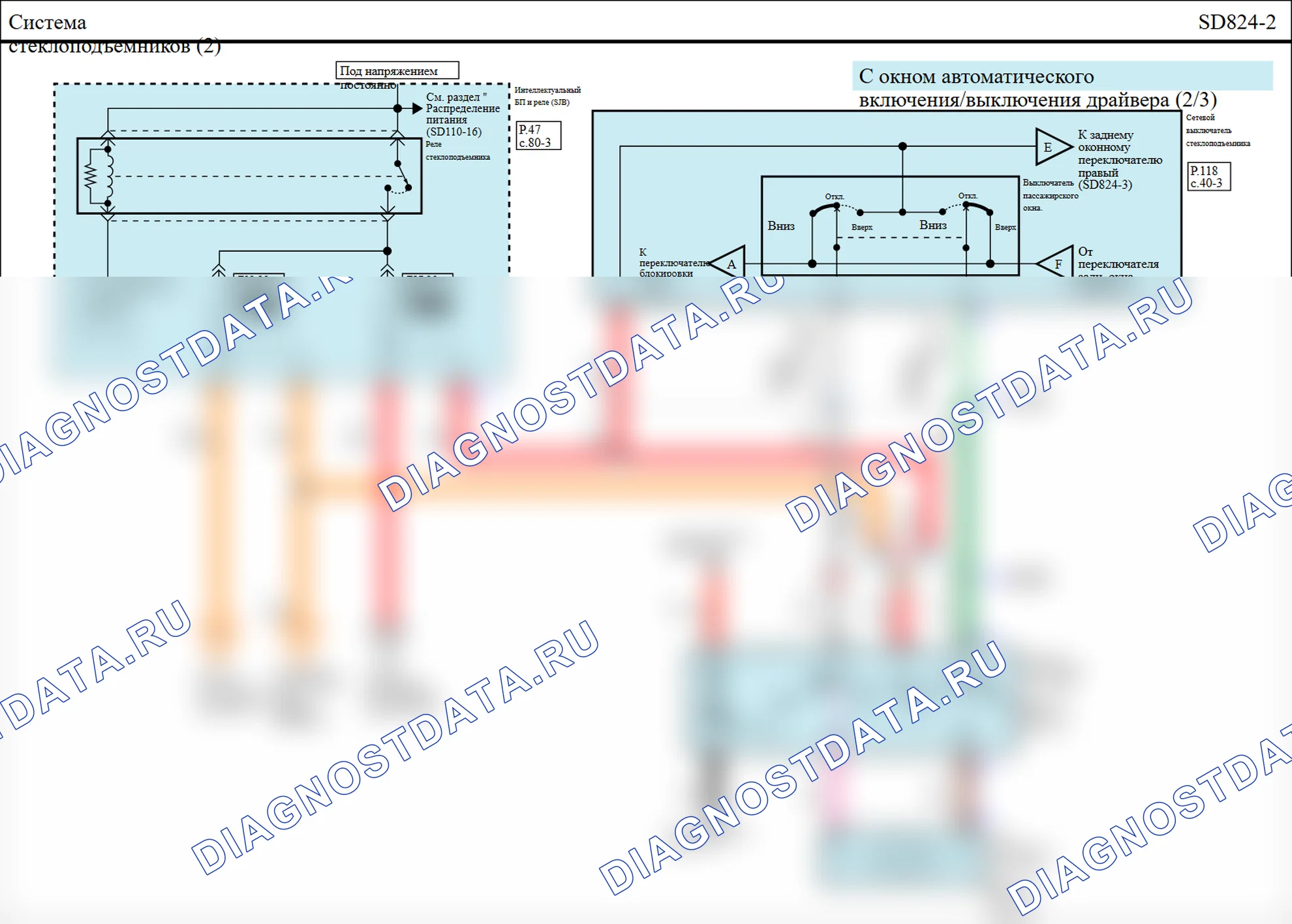 Электрооборудование кузова — Электросхема электрооборудования кузова — Электросхема электрооборудования кузова, Схема 88 из 545. Hyundai ix35 EL (2010-2016)