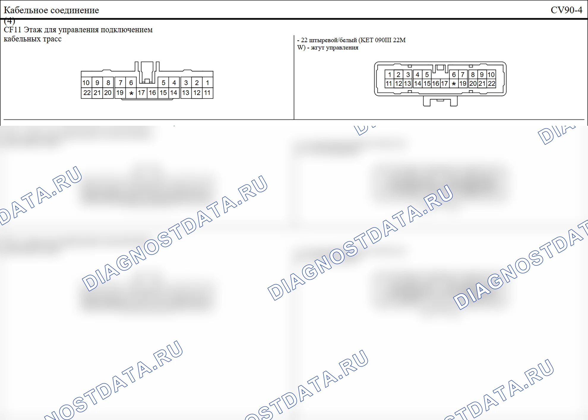 Разъёмы жгутов проводов — Электросхема разъёмов жгутов проводов — Электросхема разъёмов жгутов проводов, Схема 16 из 55. Hyundai ix35 EL (2010-2016)