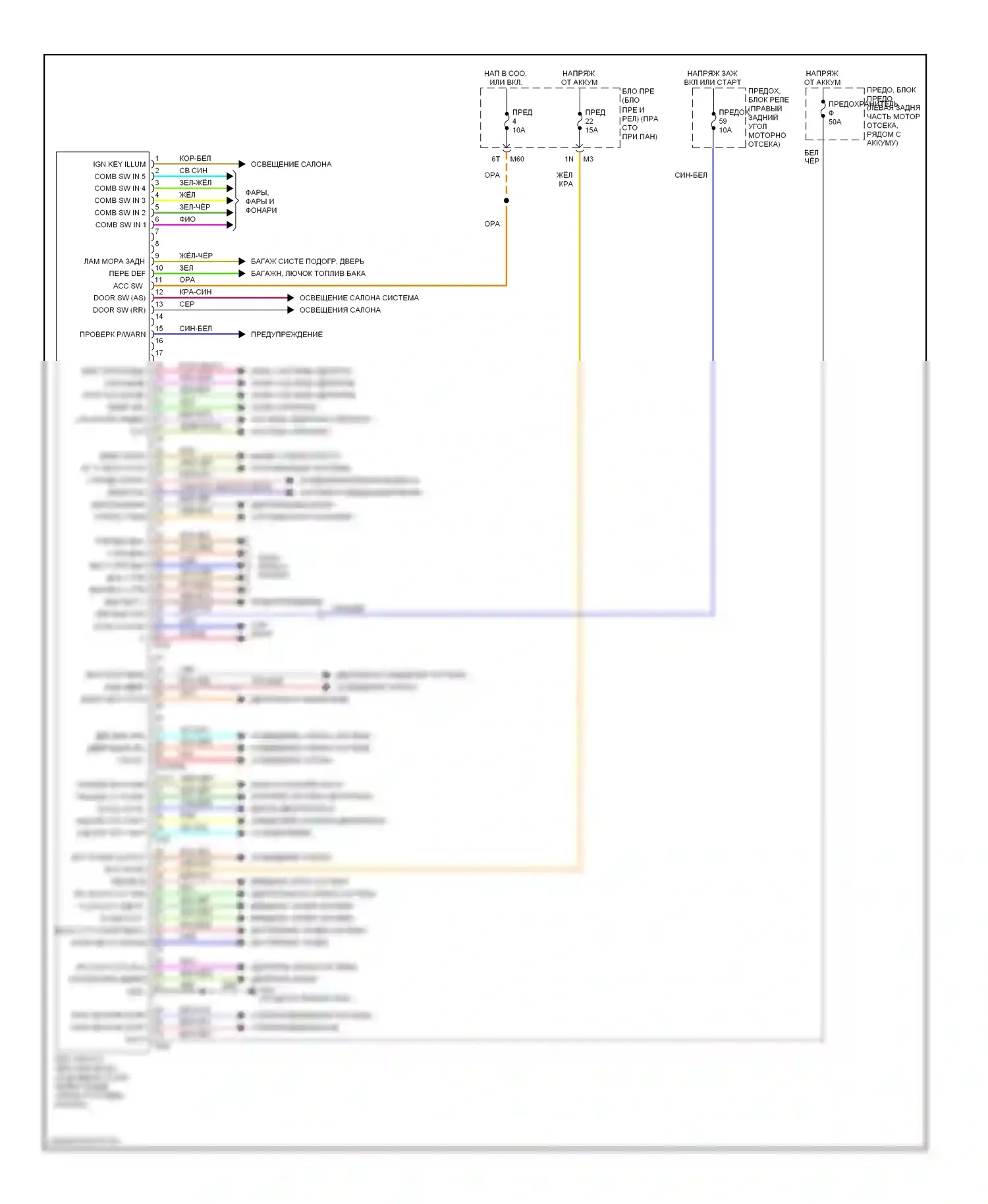 Блоки управления кузовом — Электросхема блоков управления кузовом — Электросхема блоков управления кузовом. Infiniti QX56 I (2004-2007)