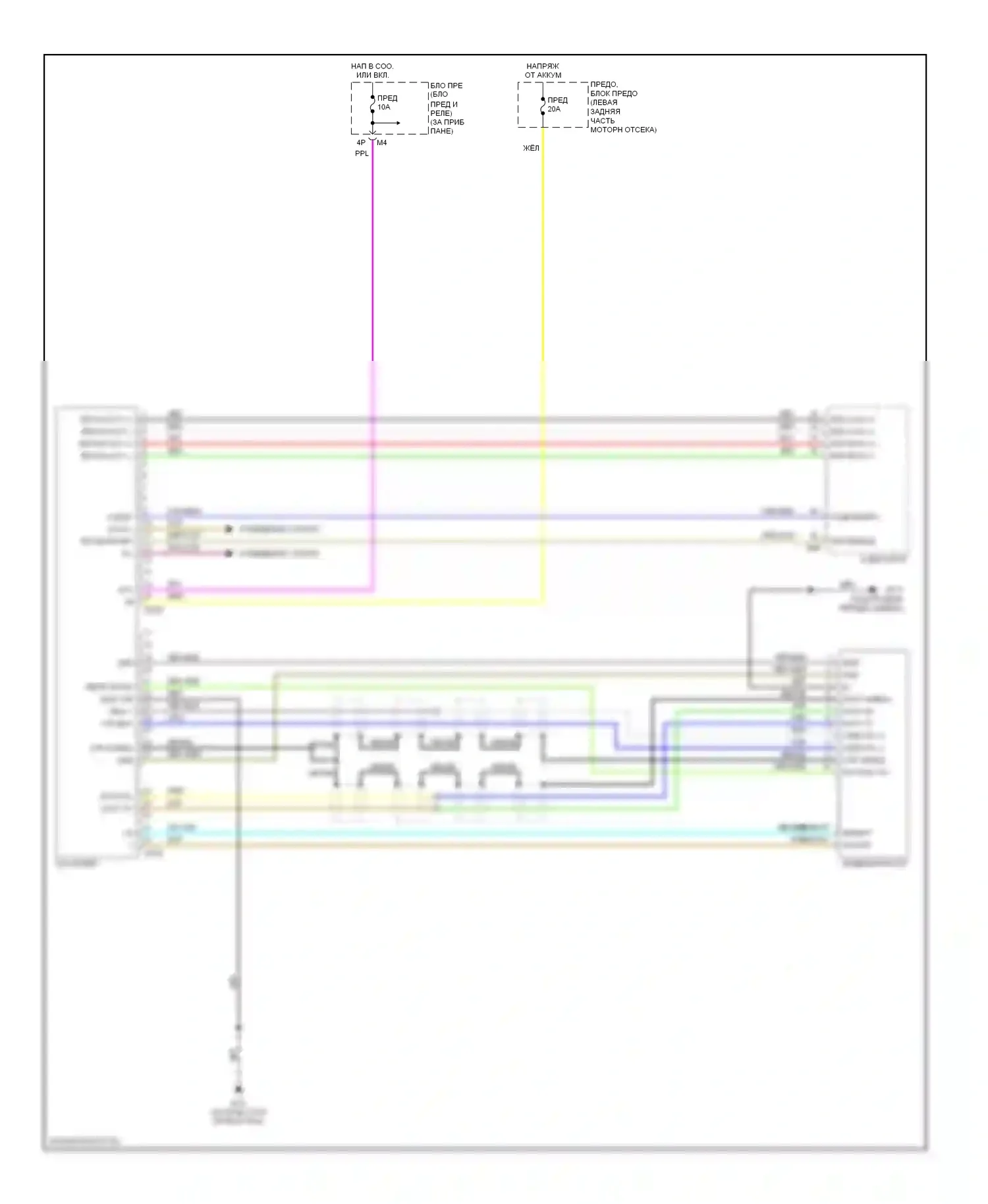 Магнитола — Электросхема dvd-плеера — Электросхема dvd-плеера. Infiniti QX56 I (2004-2007)
