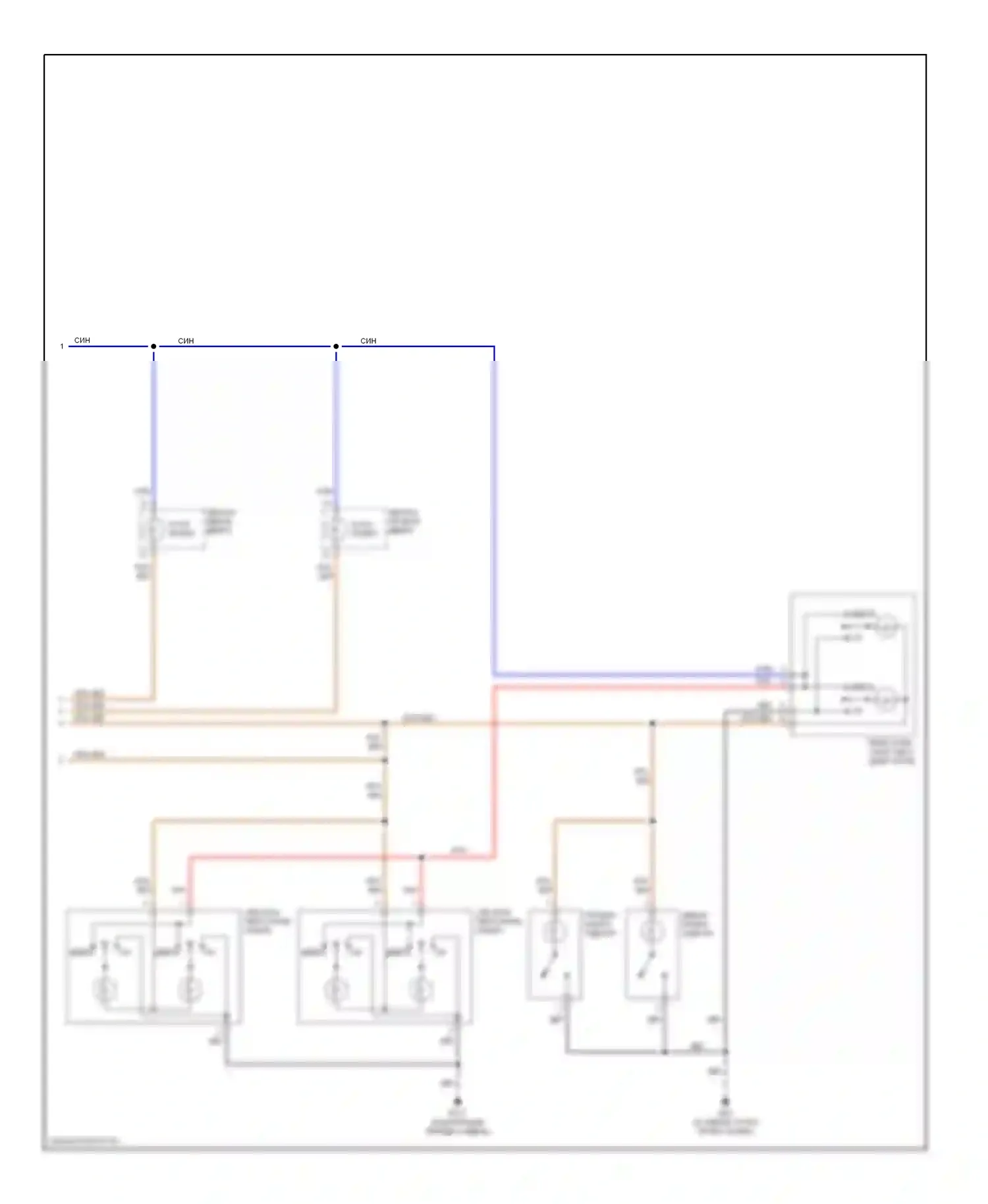 Освещение салона — Электросхема освещения салона — Электросхема освещения салона (2 из 2). Infiniti QX56 I (2004-2007)