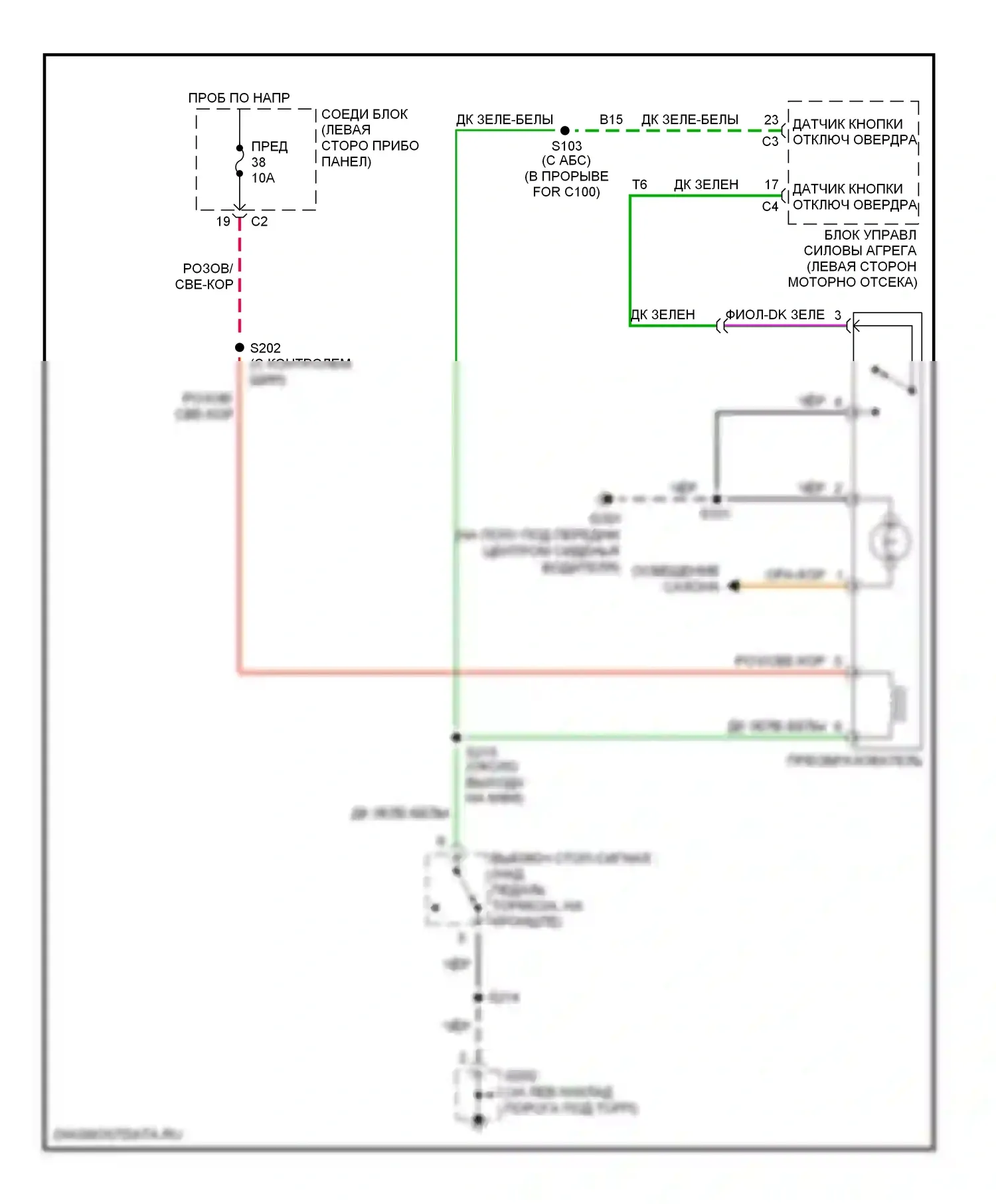 Блокировка селектора 3,7л — 3.7l, электросхема блокировки селектора — 3.7l, электросхема блокировки селектора. Jeep Liberty I (2001-2007)