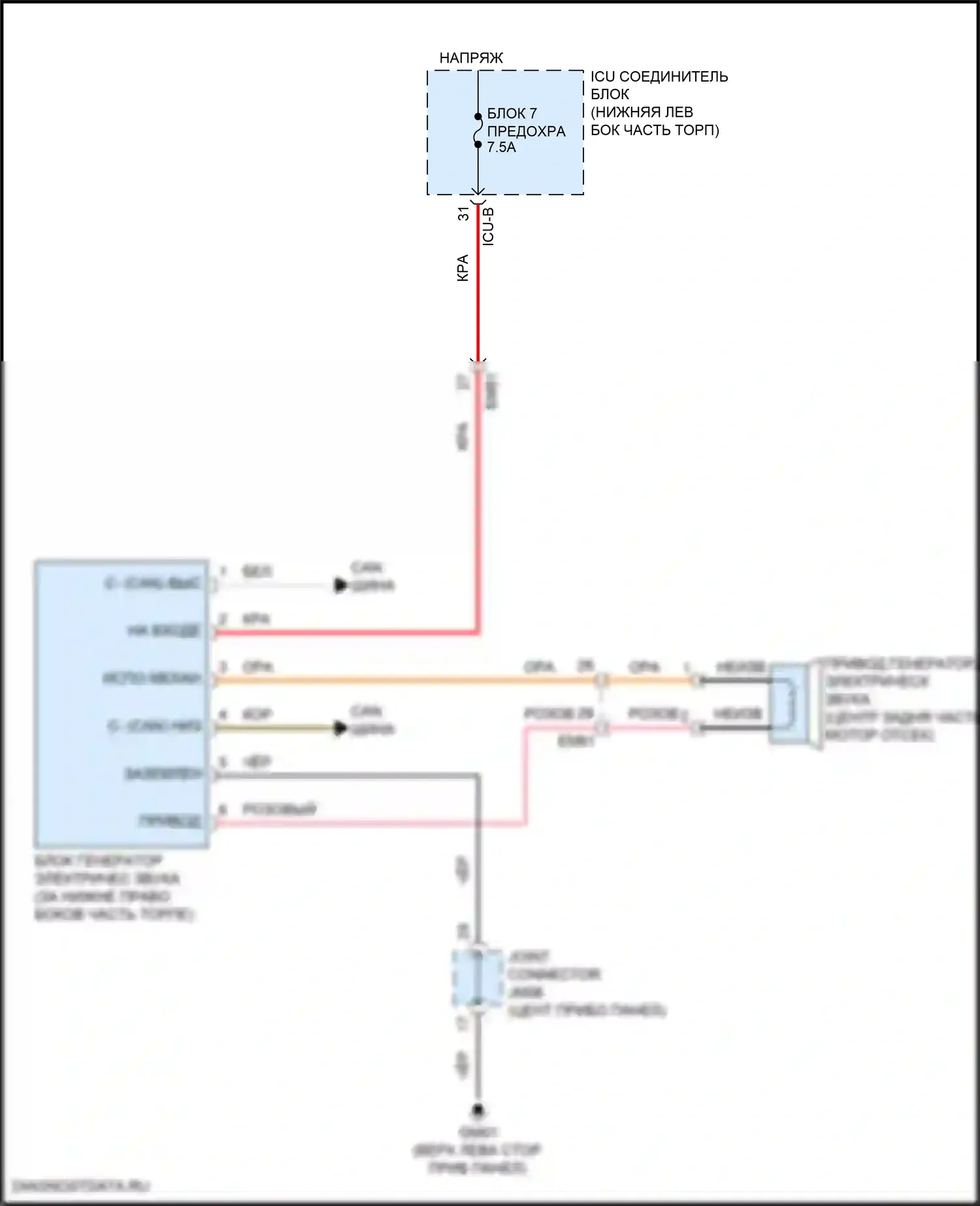 Активные управление кузовом и подвеской — Электросхема активных управление кузовом и подвеской — Электросхема активных управление кузовом и подвеской. Kia Forte III рестайлинг (2021-2024)